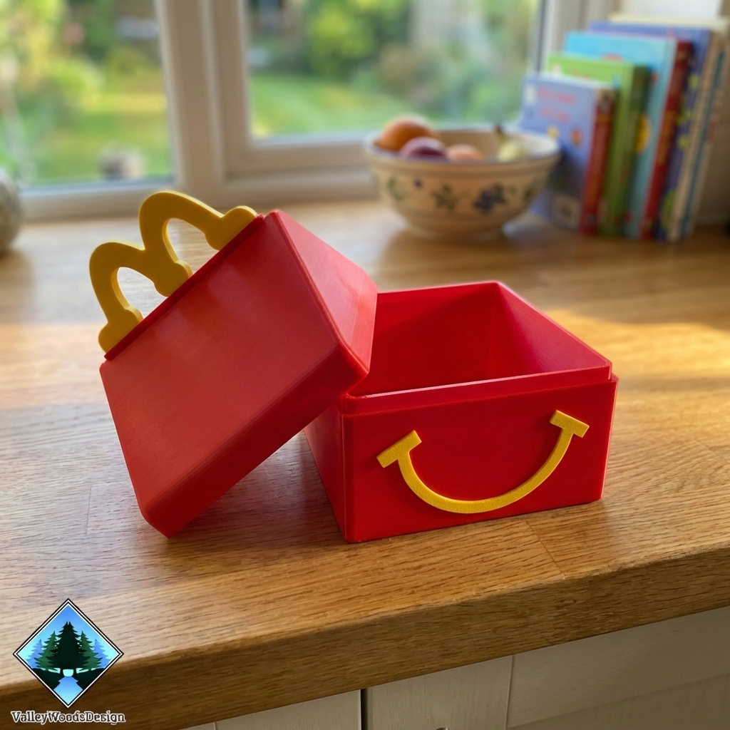 Happy Meal Box Replica – Toy Storage for Kids