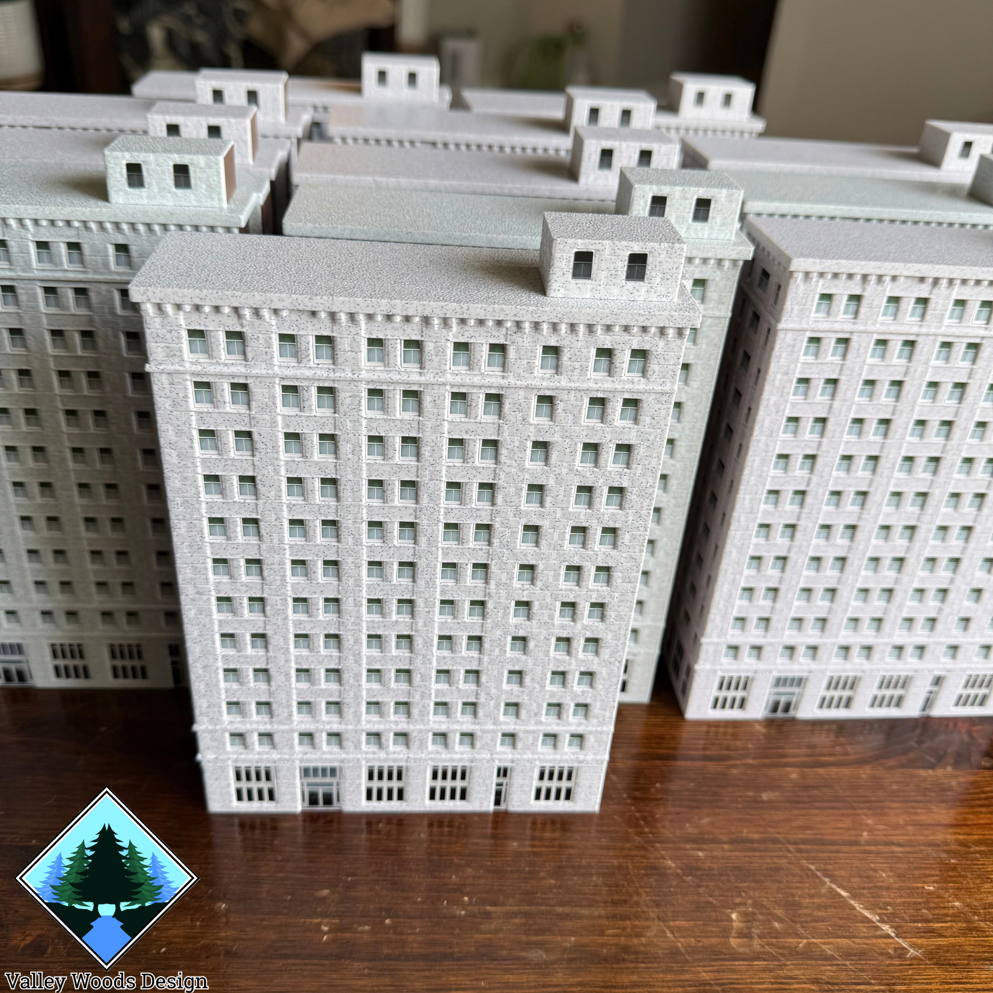 Multiple Breese Tower replicas produced for Downtown Danville, Inc.