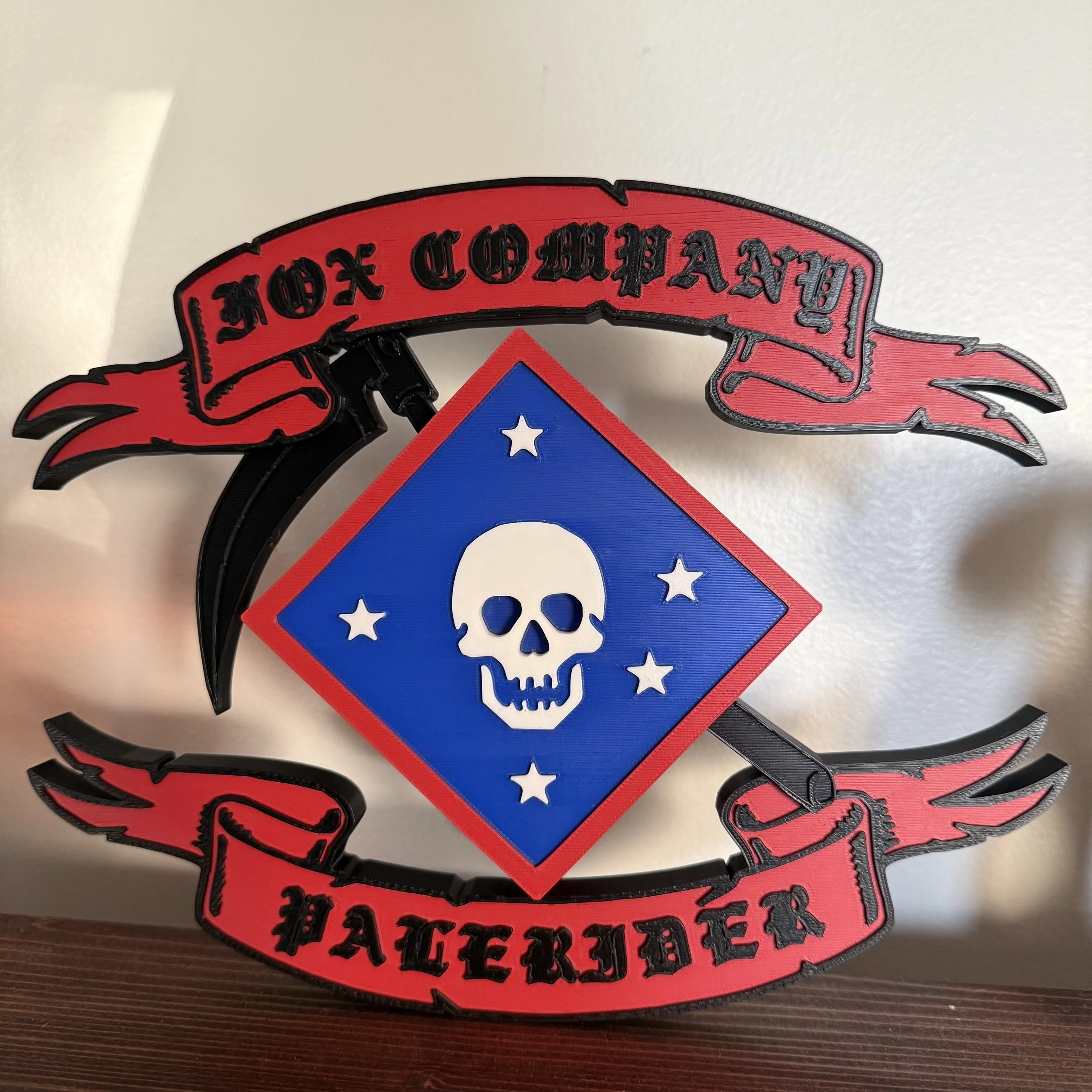 Fox Company “Pale Rider” Wall Piece