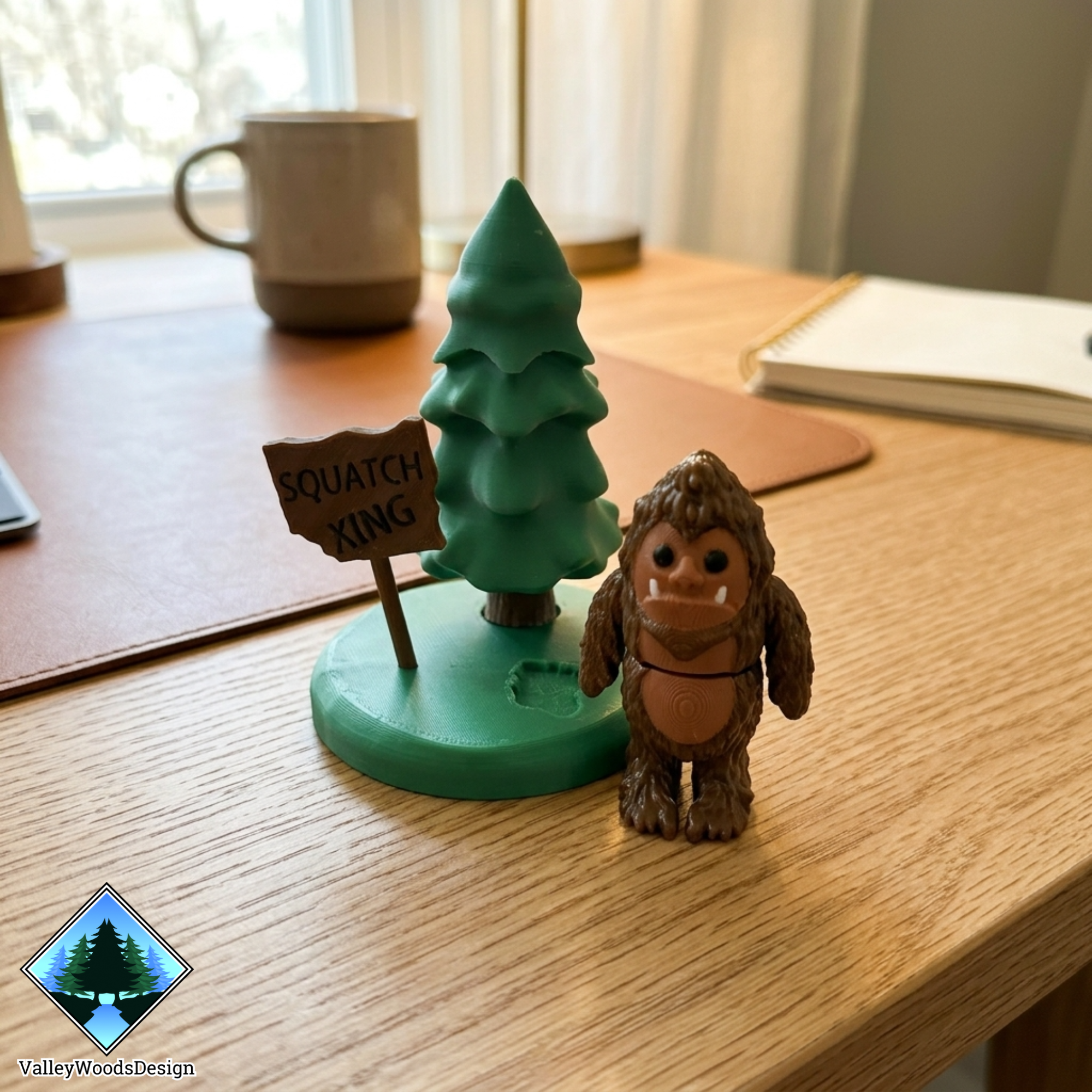 Bigfoot desk toy. Valley Woods Design