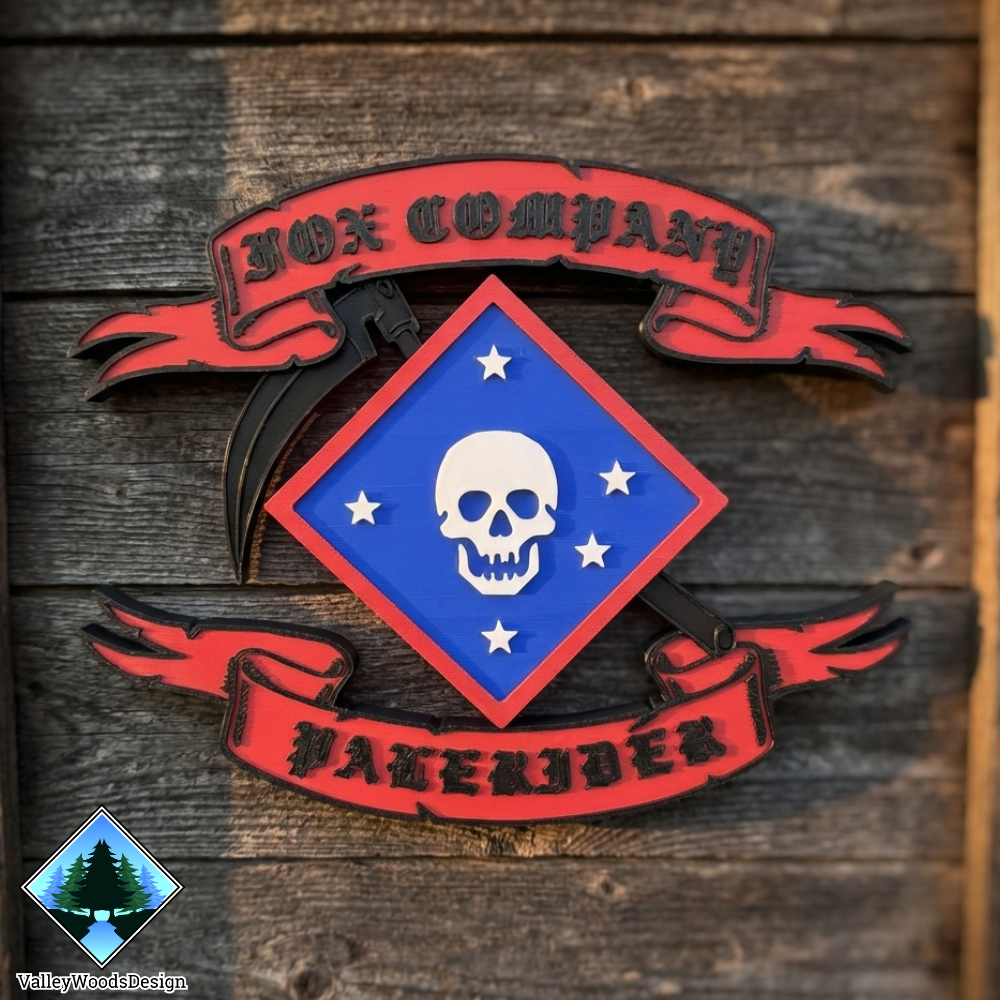 Fox Company “Pale Rider” Wall Piece