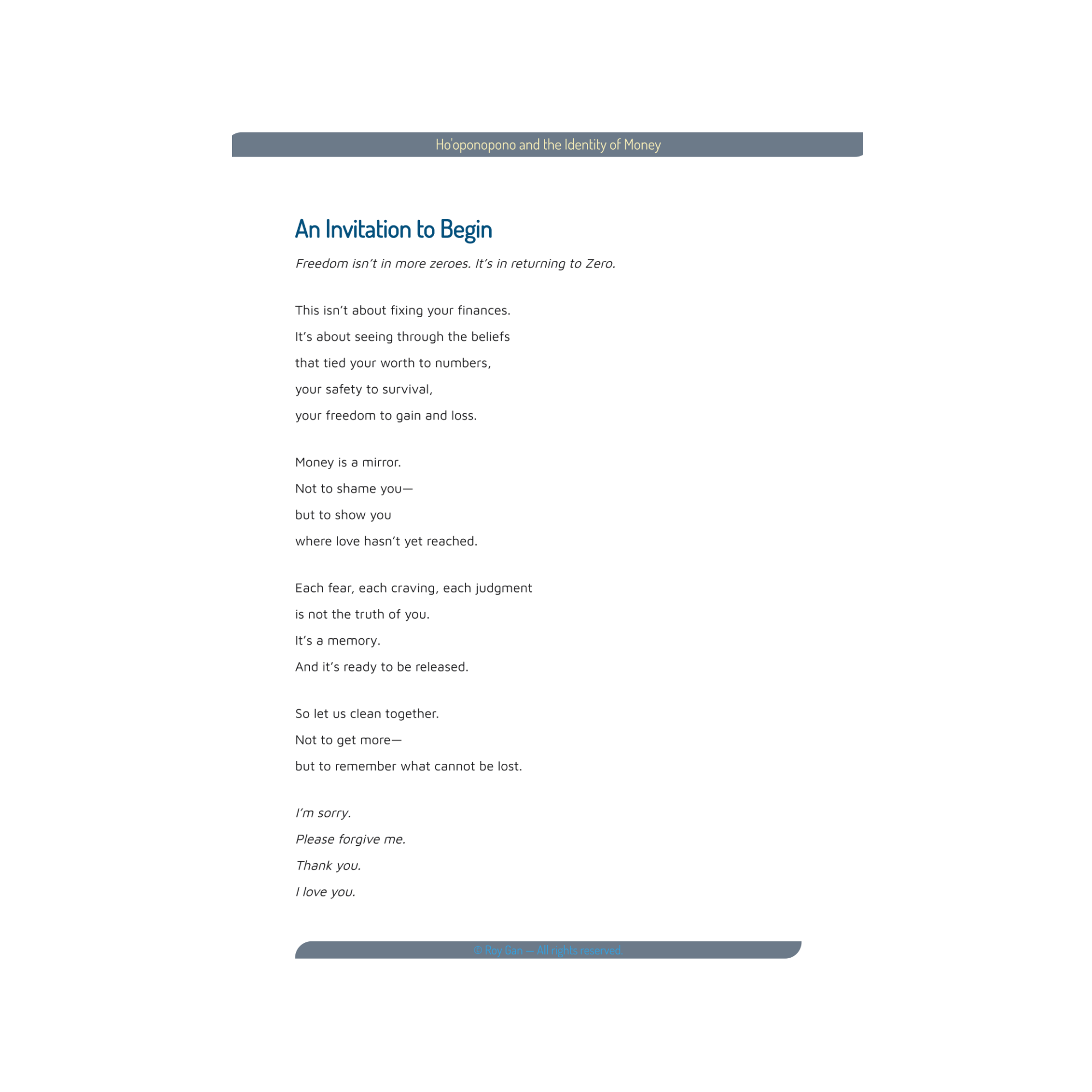 Ho'oponopono and the identity of Money Invitation.png