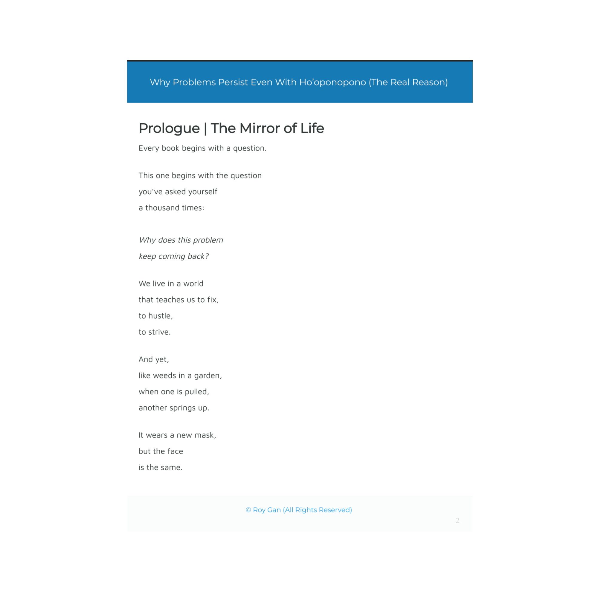 Why problems persist even with Ho'oponopono Prologue.png