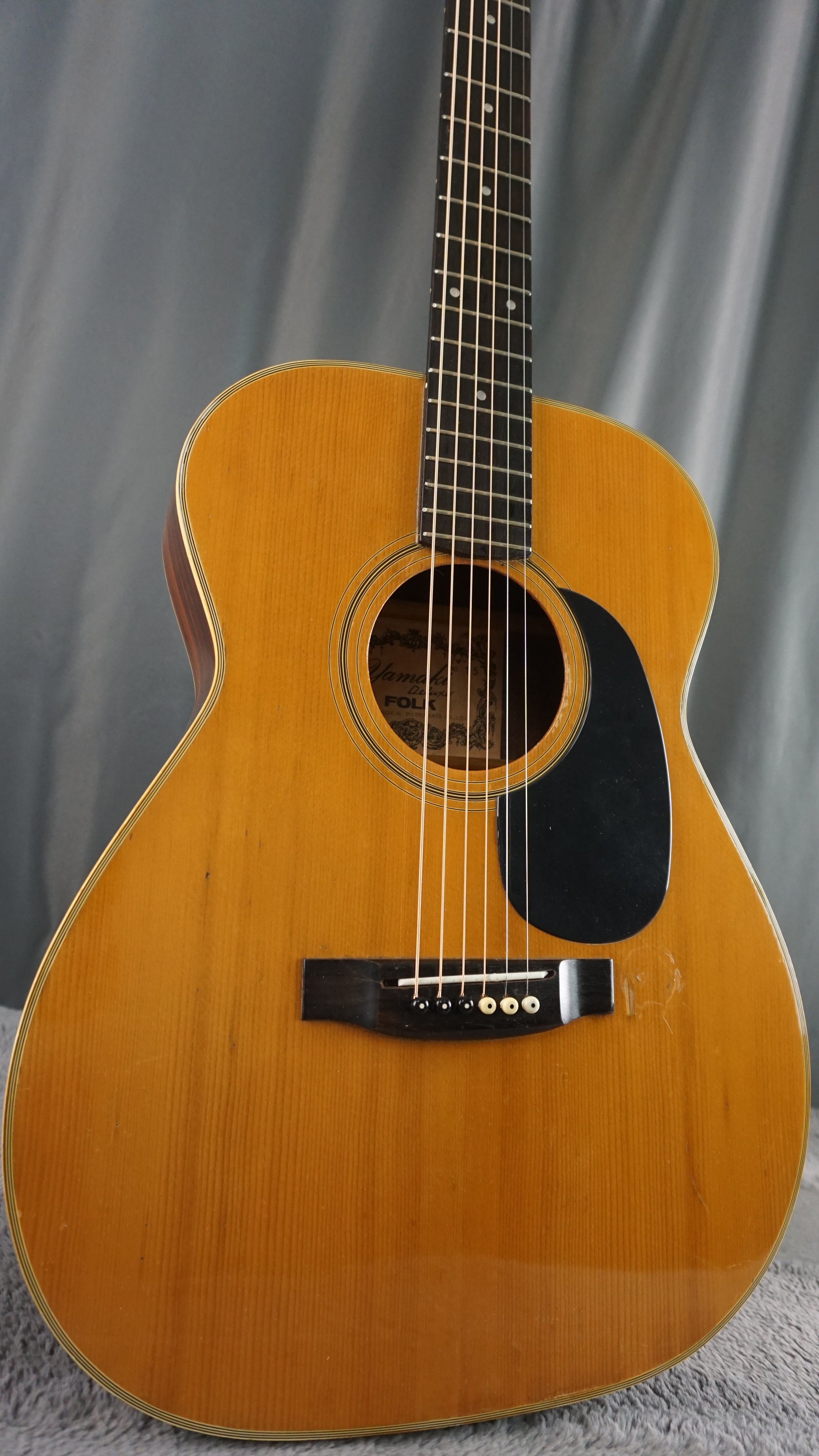 Yamaki Deluxe Folk No. 15 MIJ 1970s Dreadnought – Spruce Top, Rosewood Back & Sides