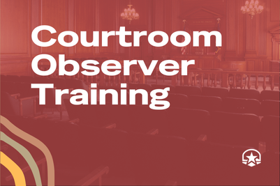Courtroom Observer Training