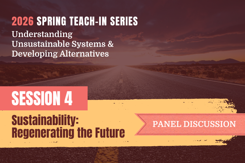 Sustainability: Regenerating the Future