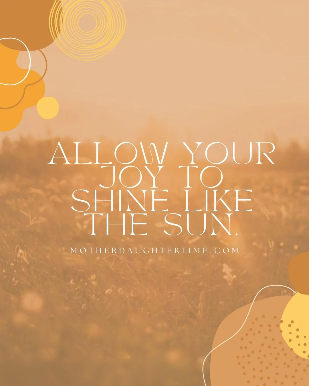 Finding Your Sunshine