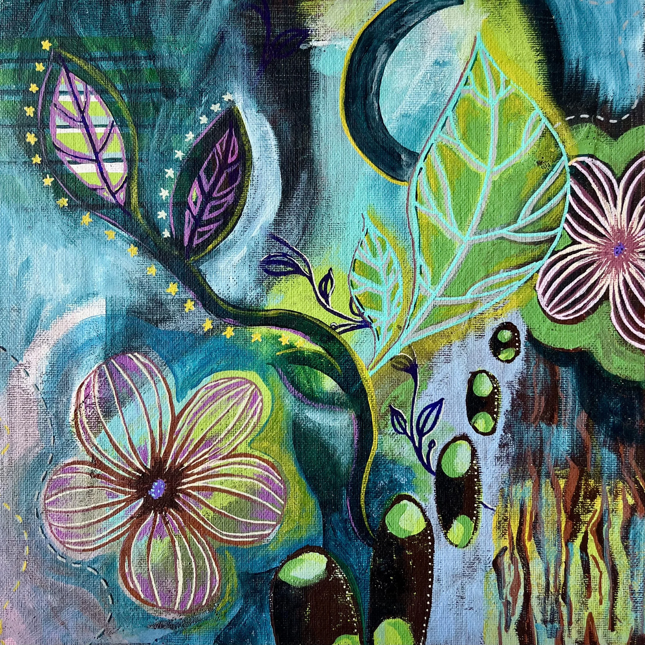 February I • 12"x12"