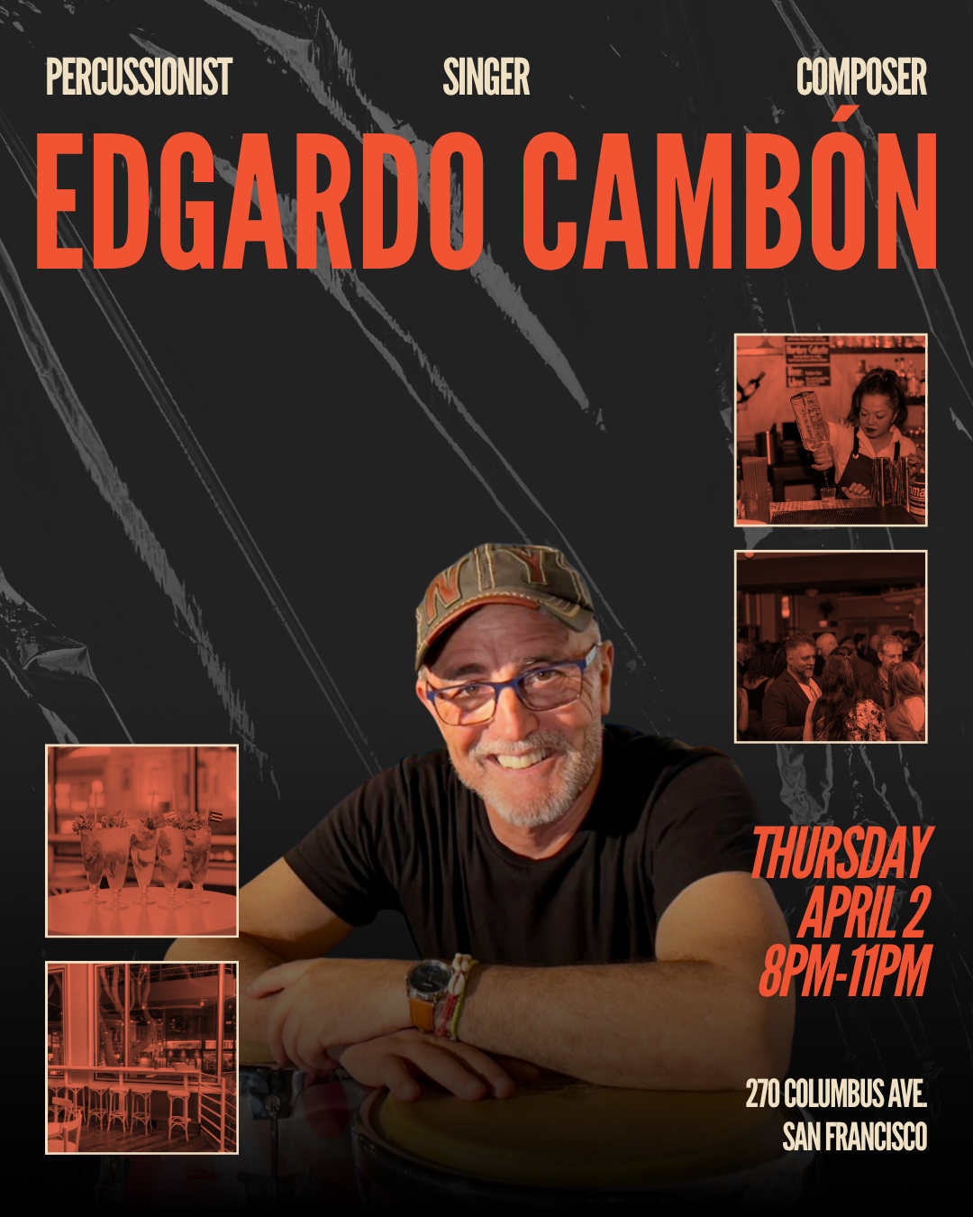 THURSDAY: EDGARDO CAMBON