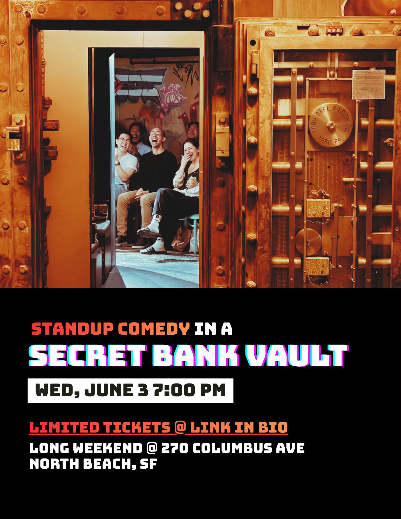 WEDNESDAY: COMEDY NIGHT