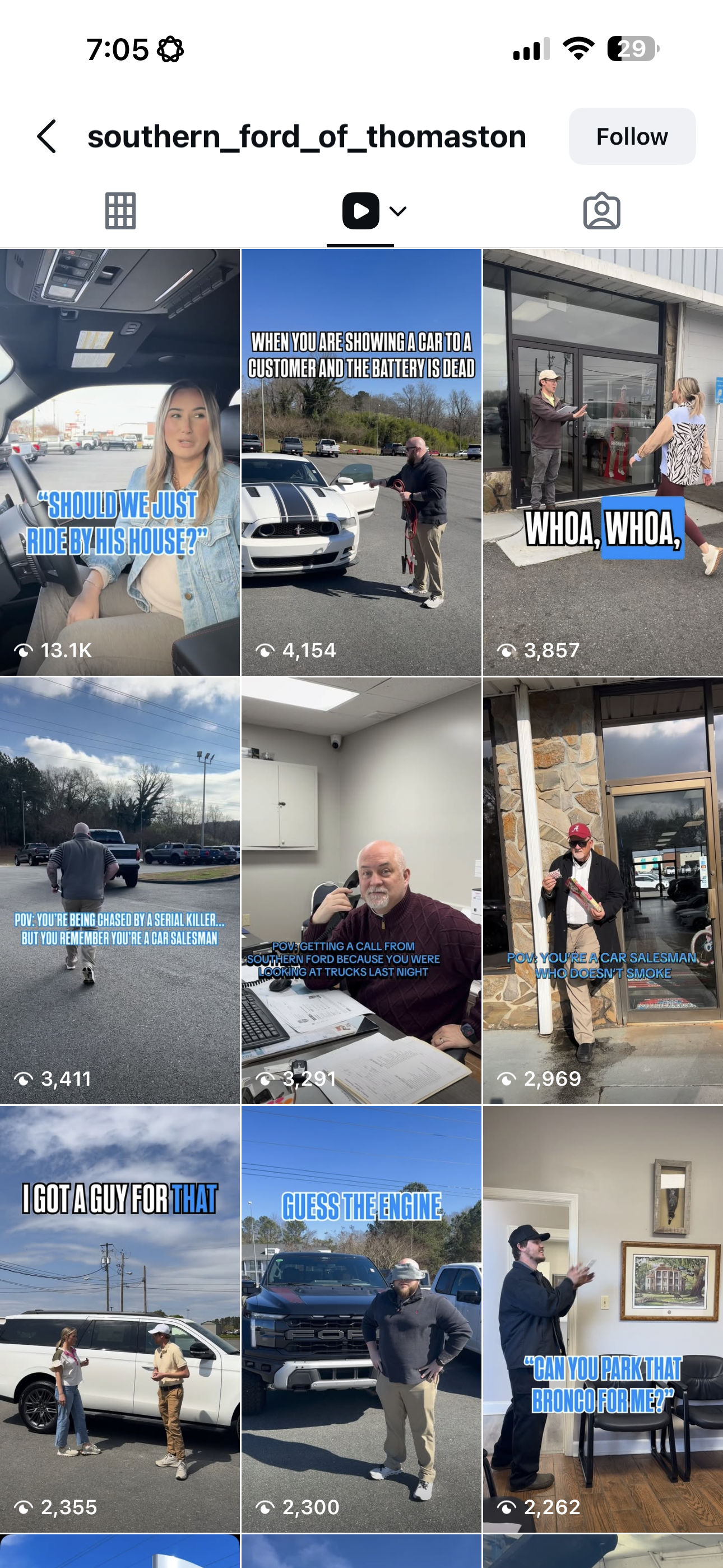Local Dealership Content Creation  &amp; Social Media Management 