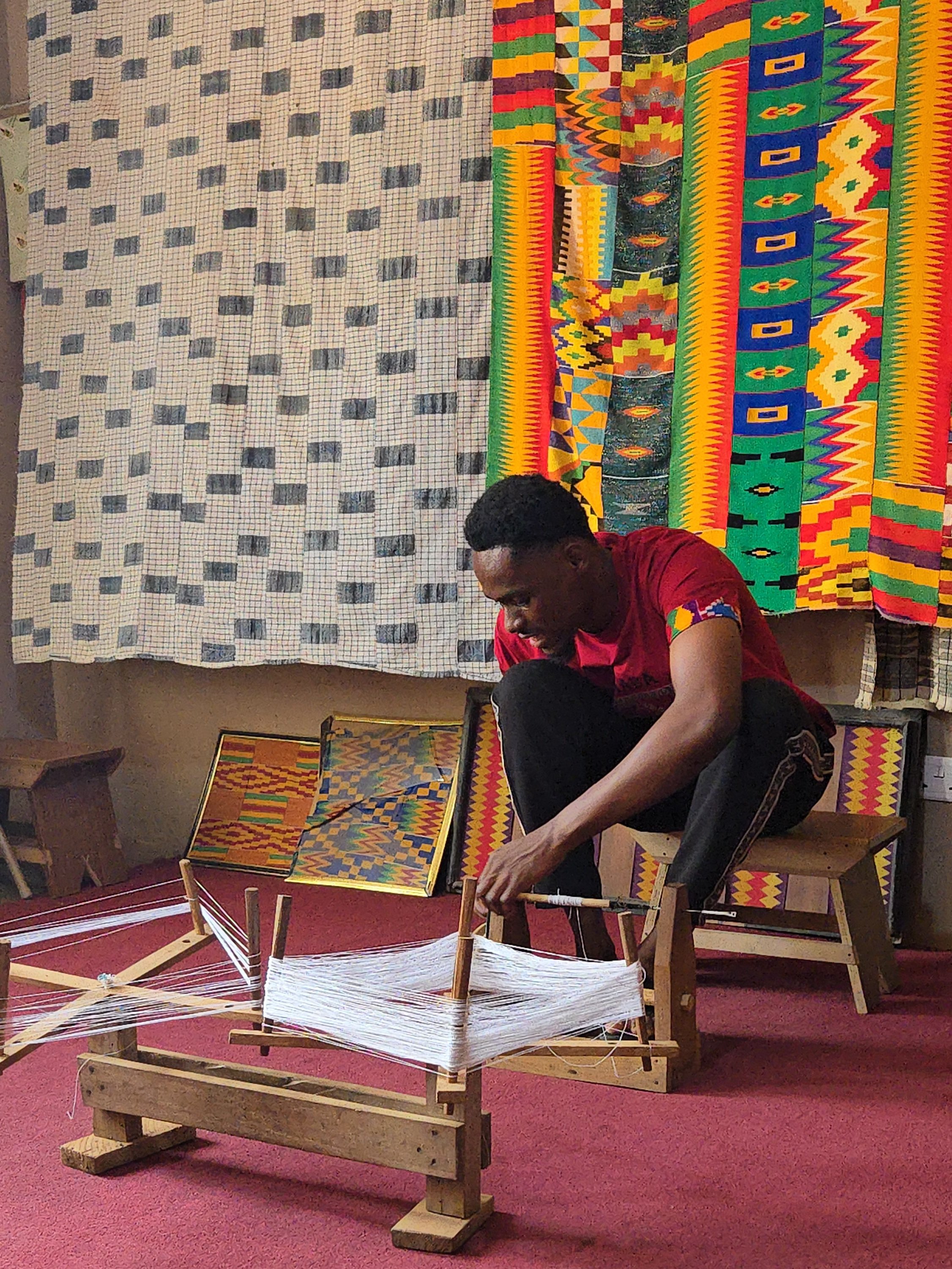 Kente Weaving
