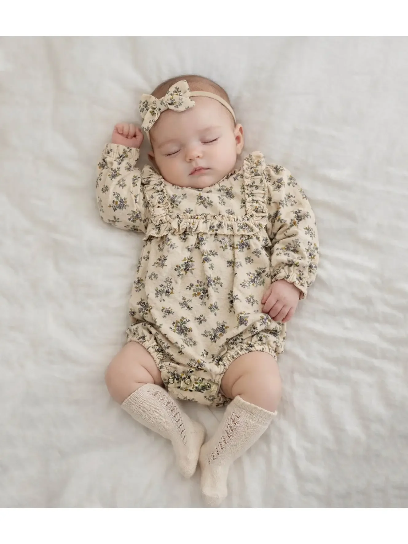 Viola Romper with Bow