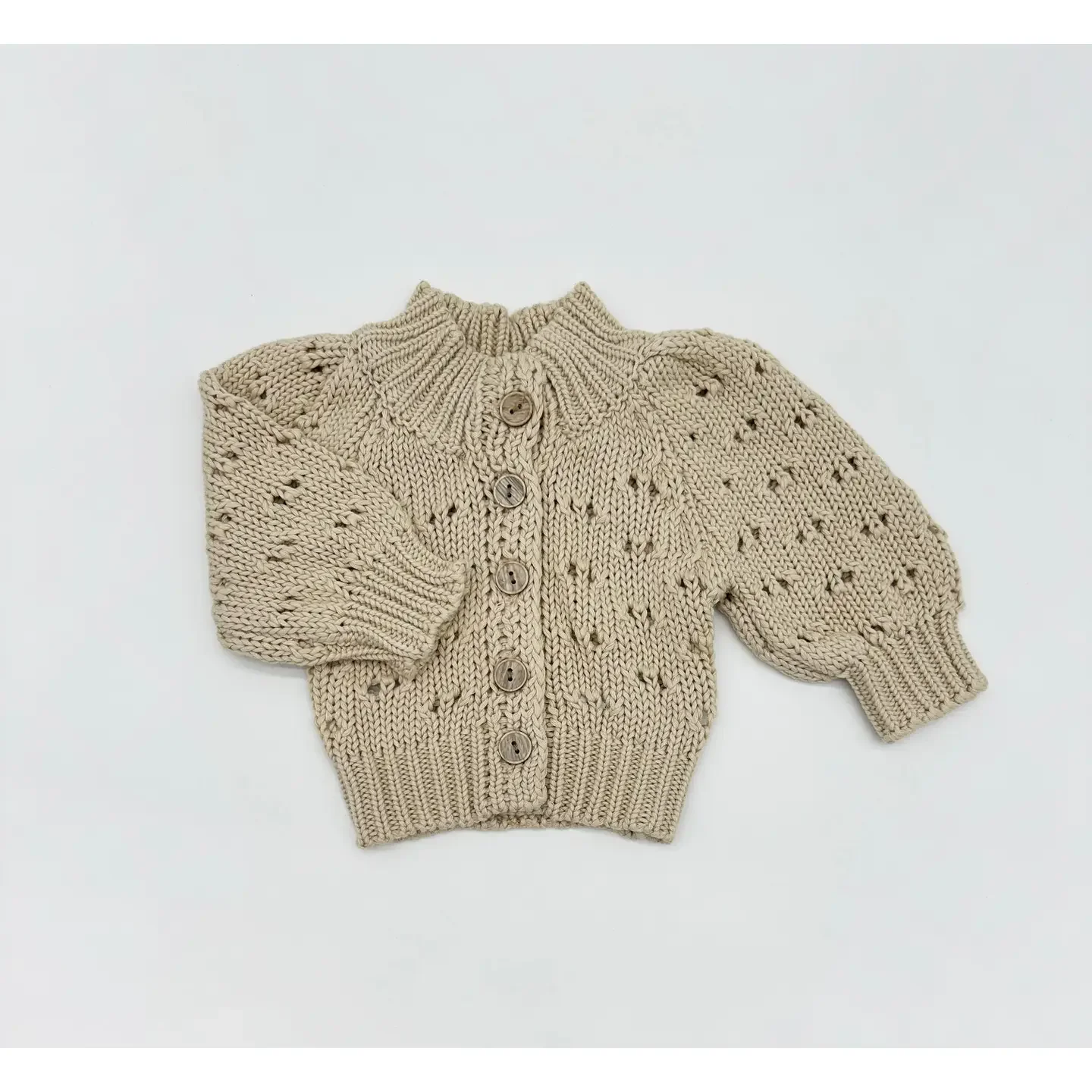 Teddy Cardigan- Forest Green