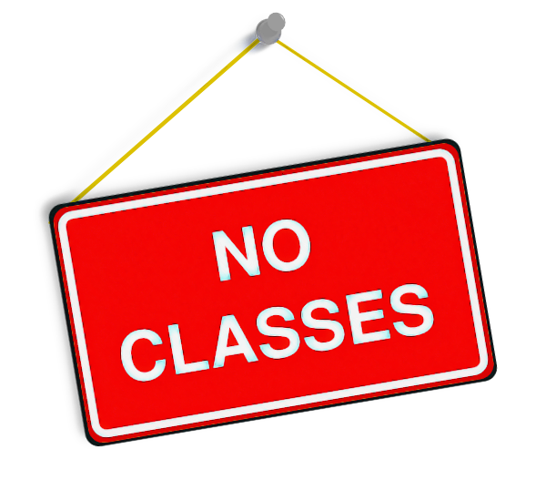 No Easy English Class Today