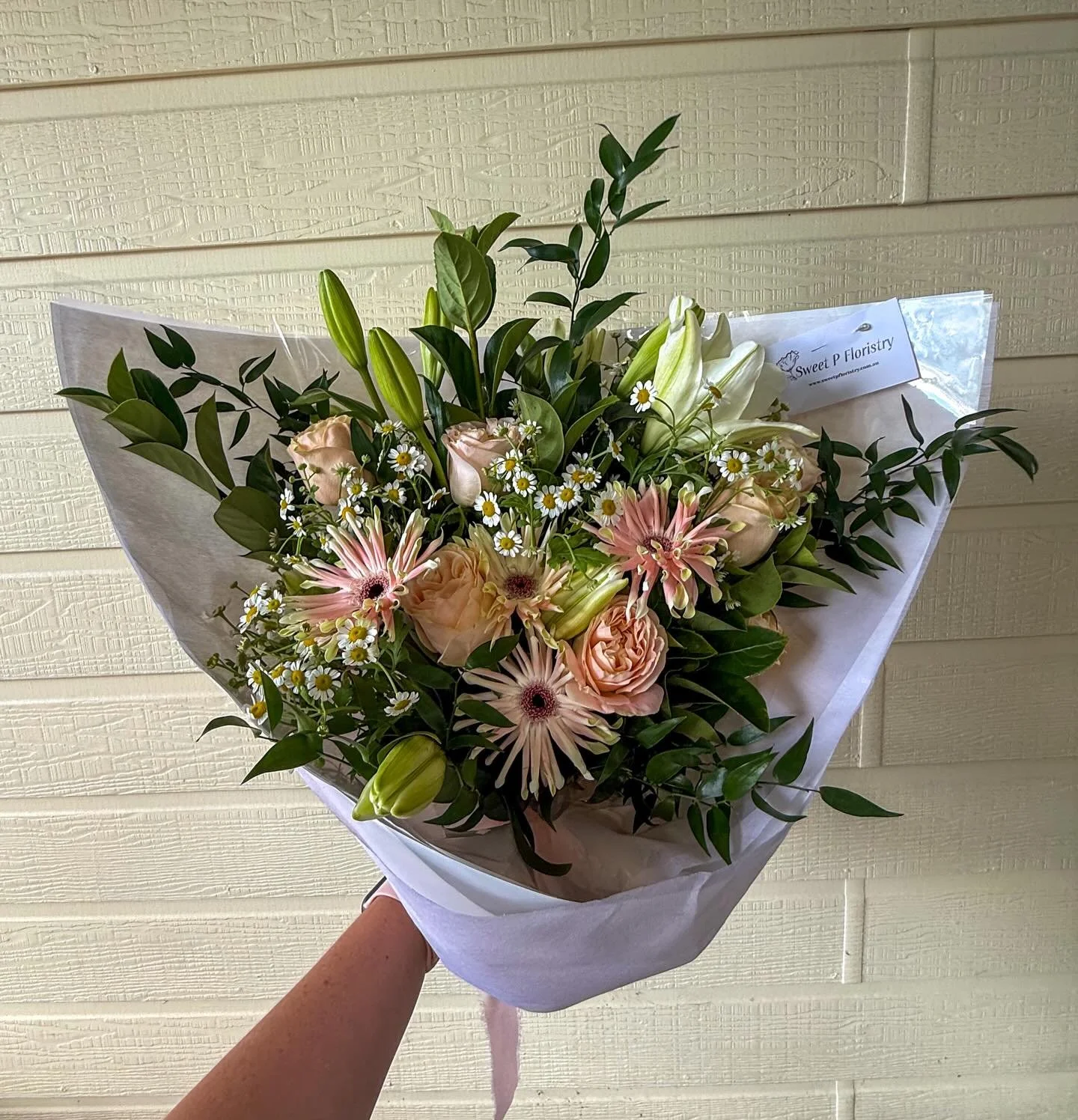 Fresh blooms, big smiles &amp; birthday vibes 🎉💐
This custom bouquet was made to celebrate someone special ✨
Enquire for custom orders! 💕