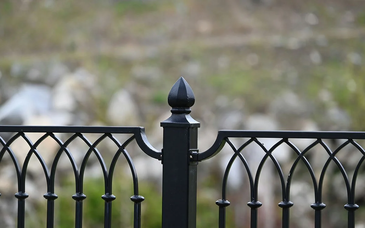 New Wrought Iron Fence In Canton, North Carolina