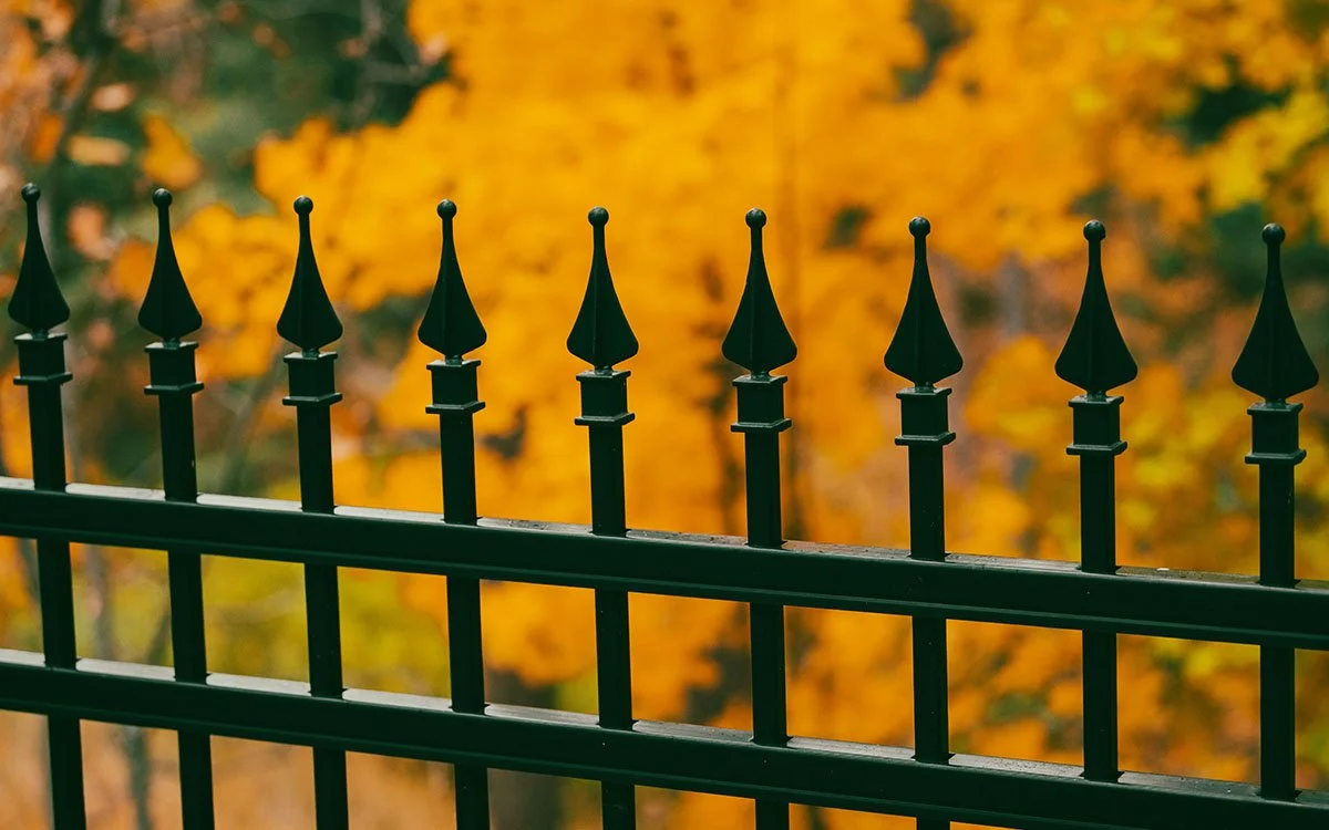 New Wrought Iron Fence Hendersonville, NC
