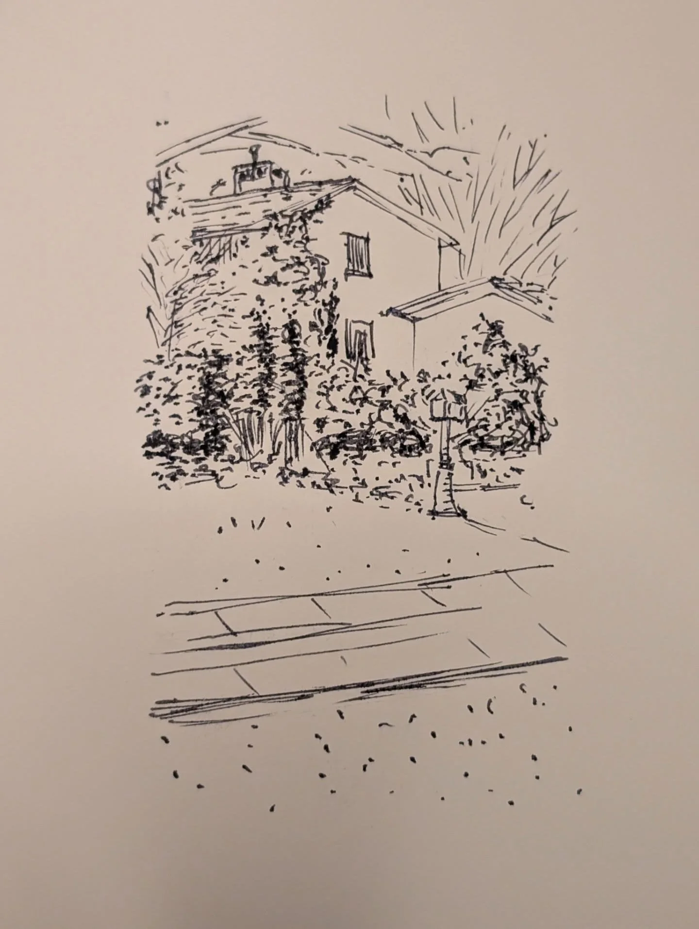 20 minute sketch of a 1970s Canberra duplex

#urbansketching #fountainpen #architecture
