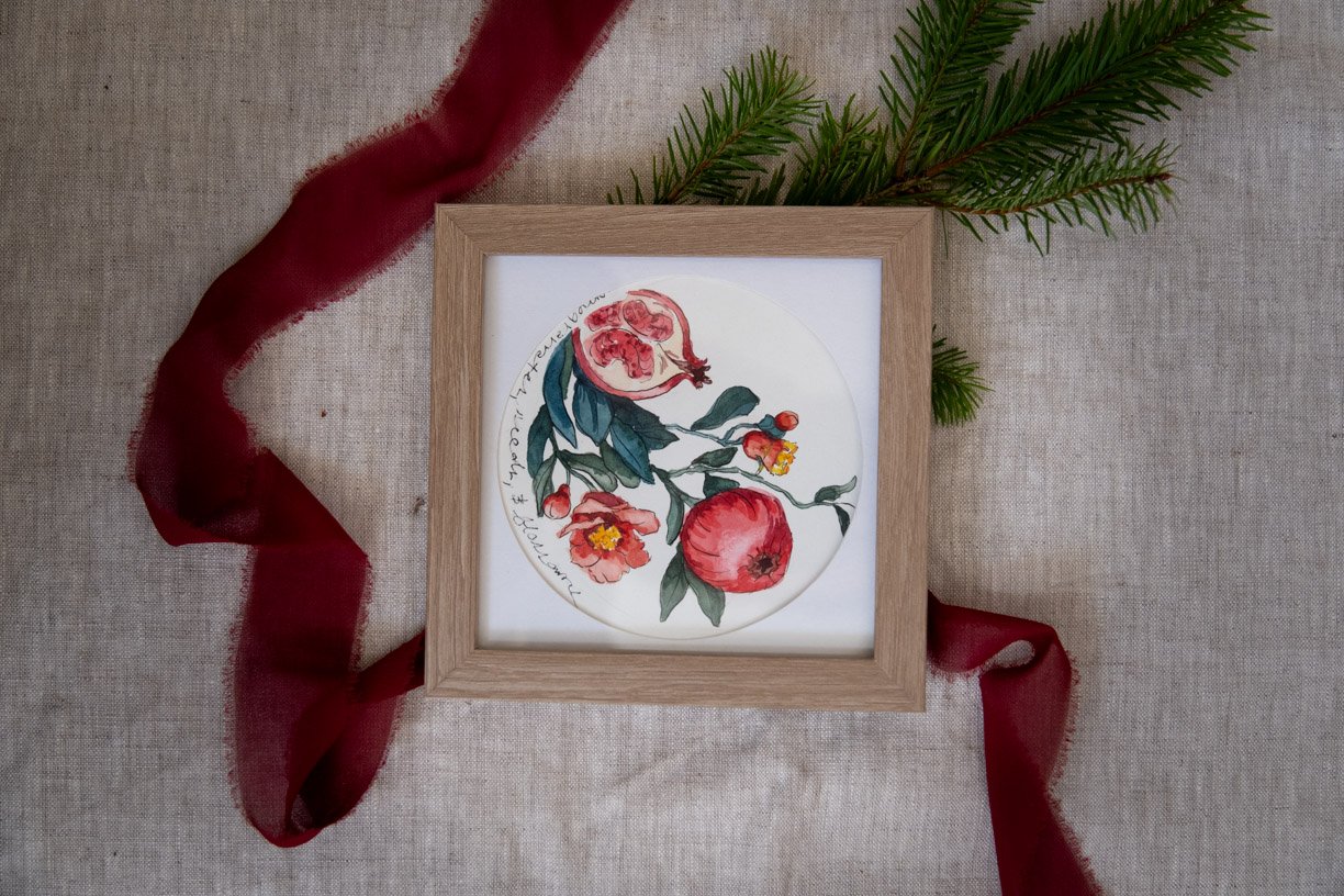 'Held With Love' Watercolor