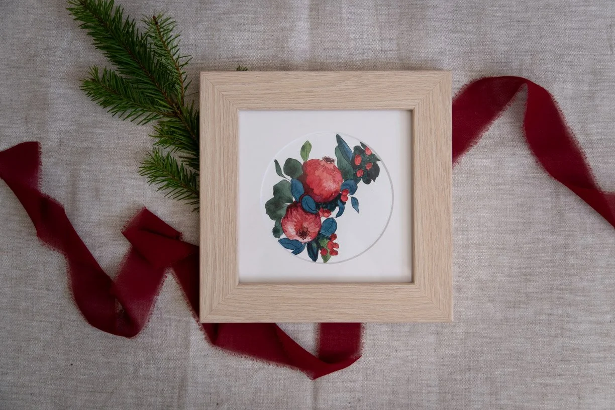 'Hold Them Close' Watercolor