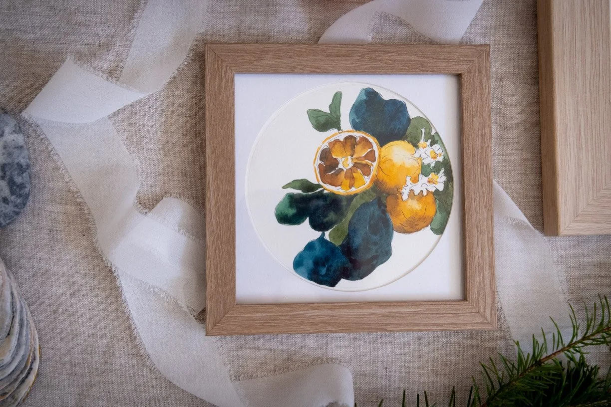 'Our Little Circle' Watercolor