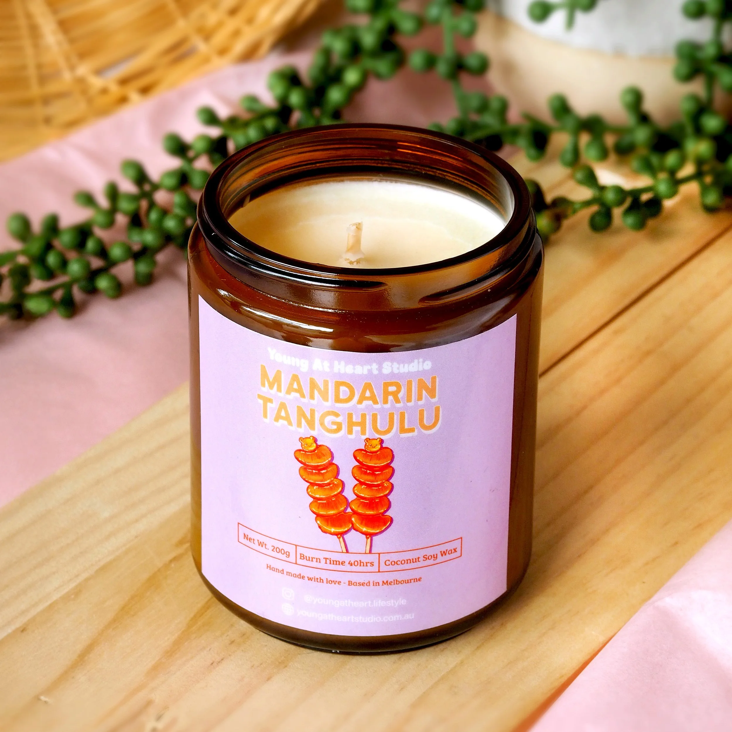 Mandarin Tanghulu Candle
