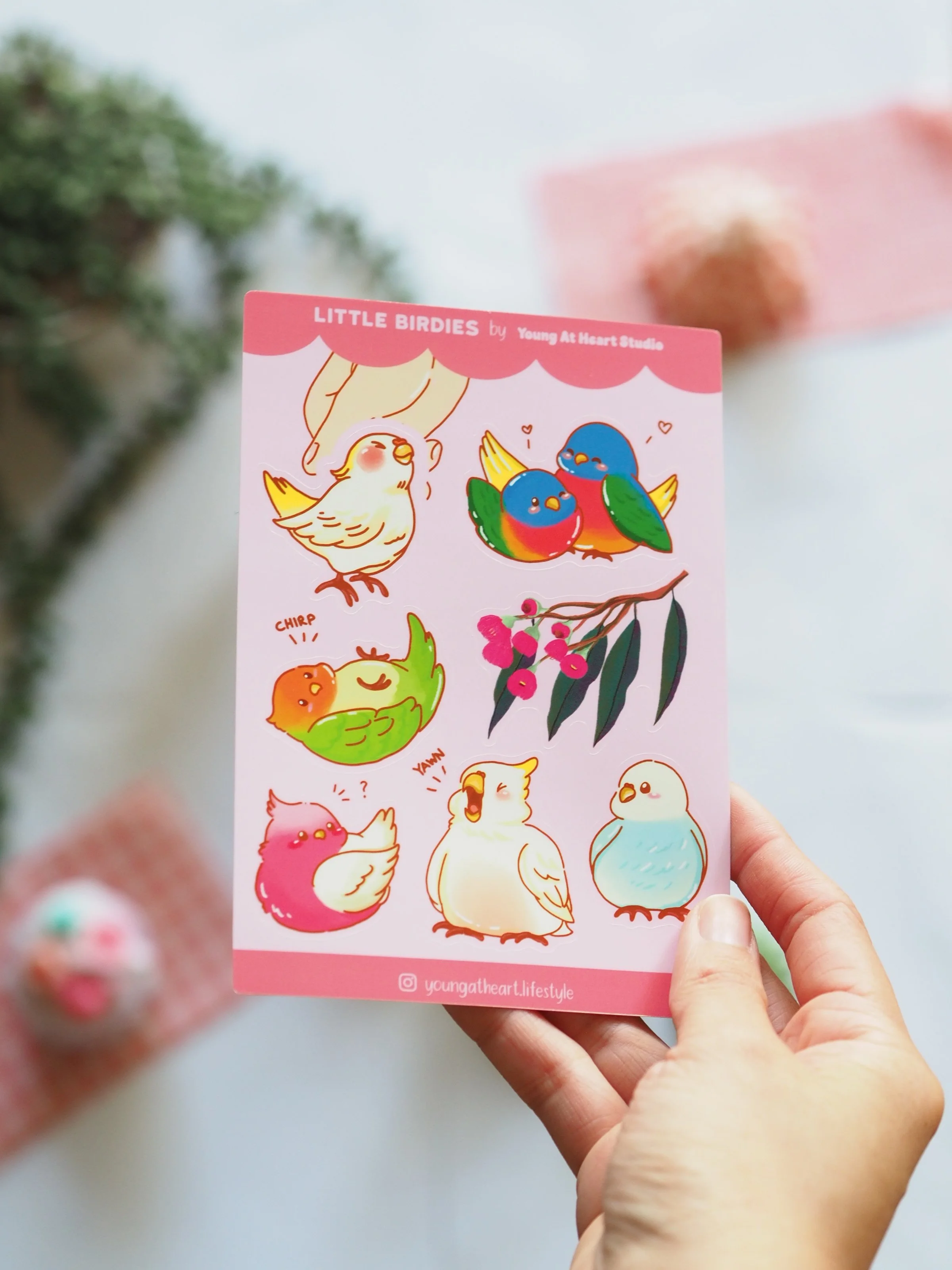 Birds Sticker Sheet