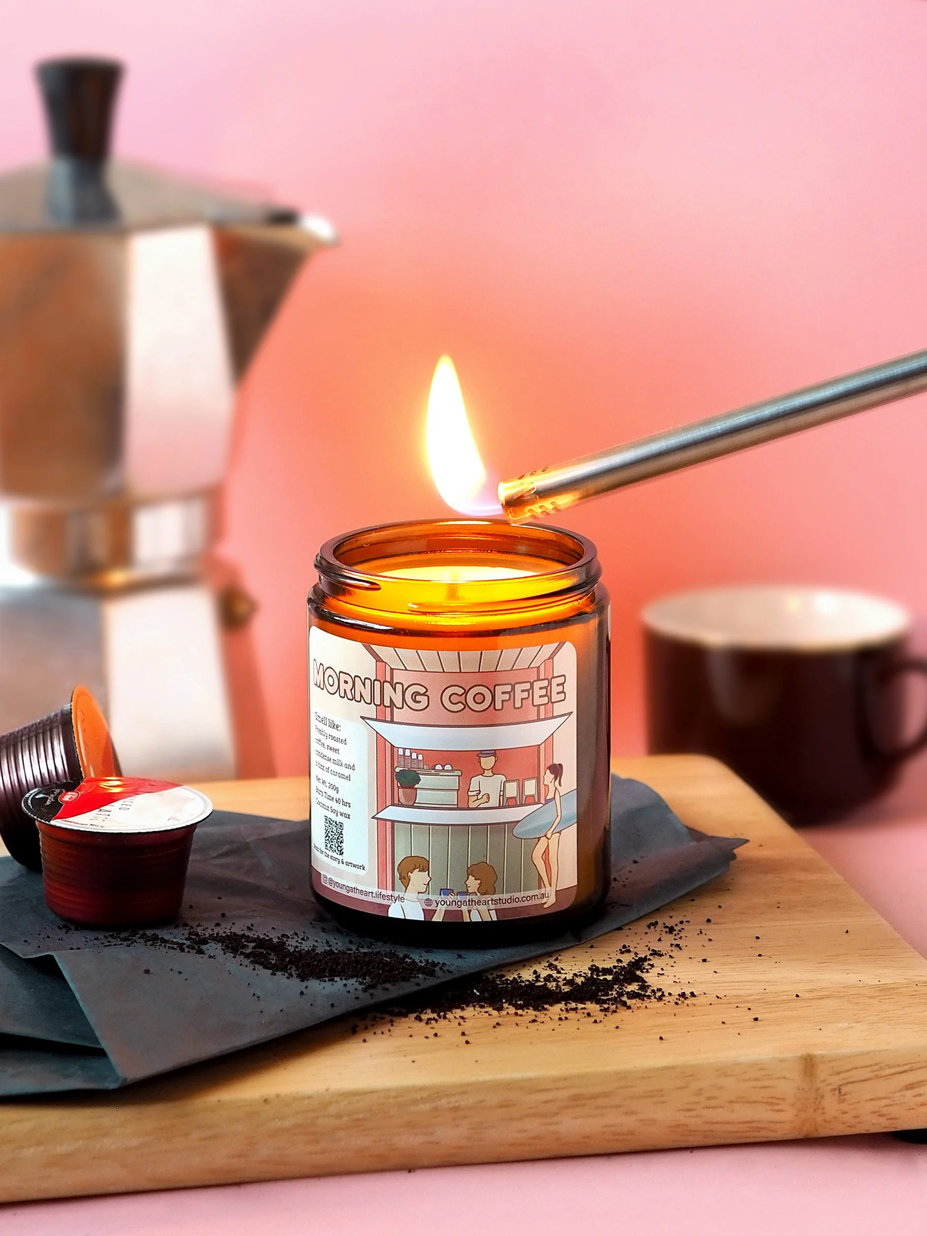 Morning Coffee Candle