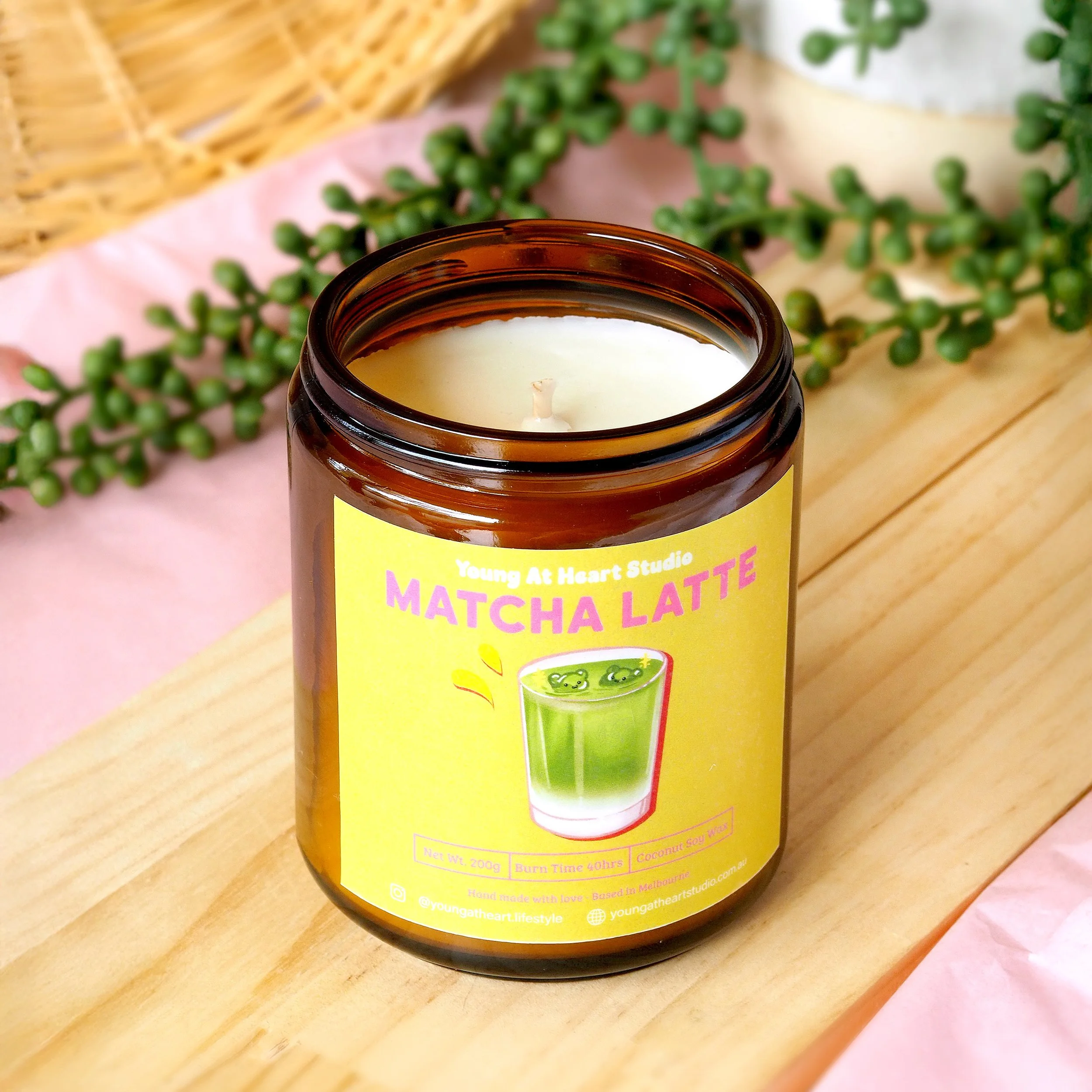 Matcha Latte Candle