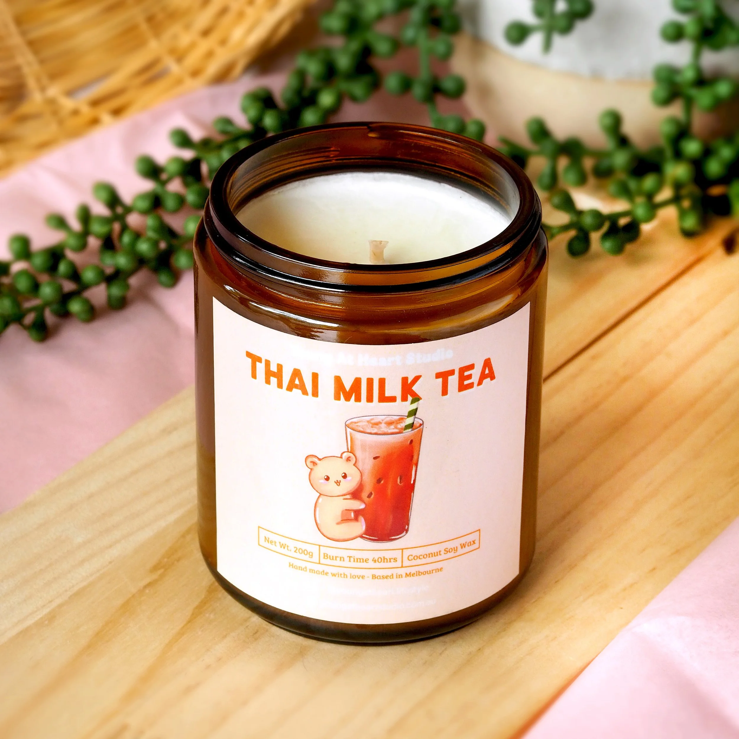 Thai Milk Tea Candle
