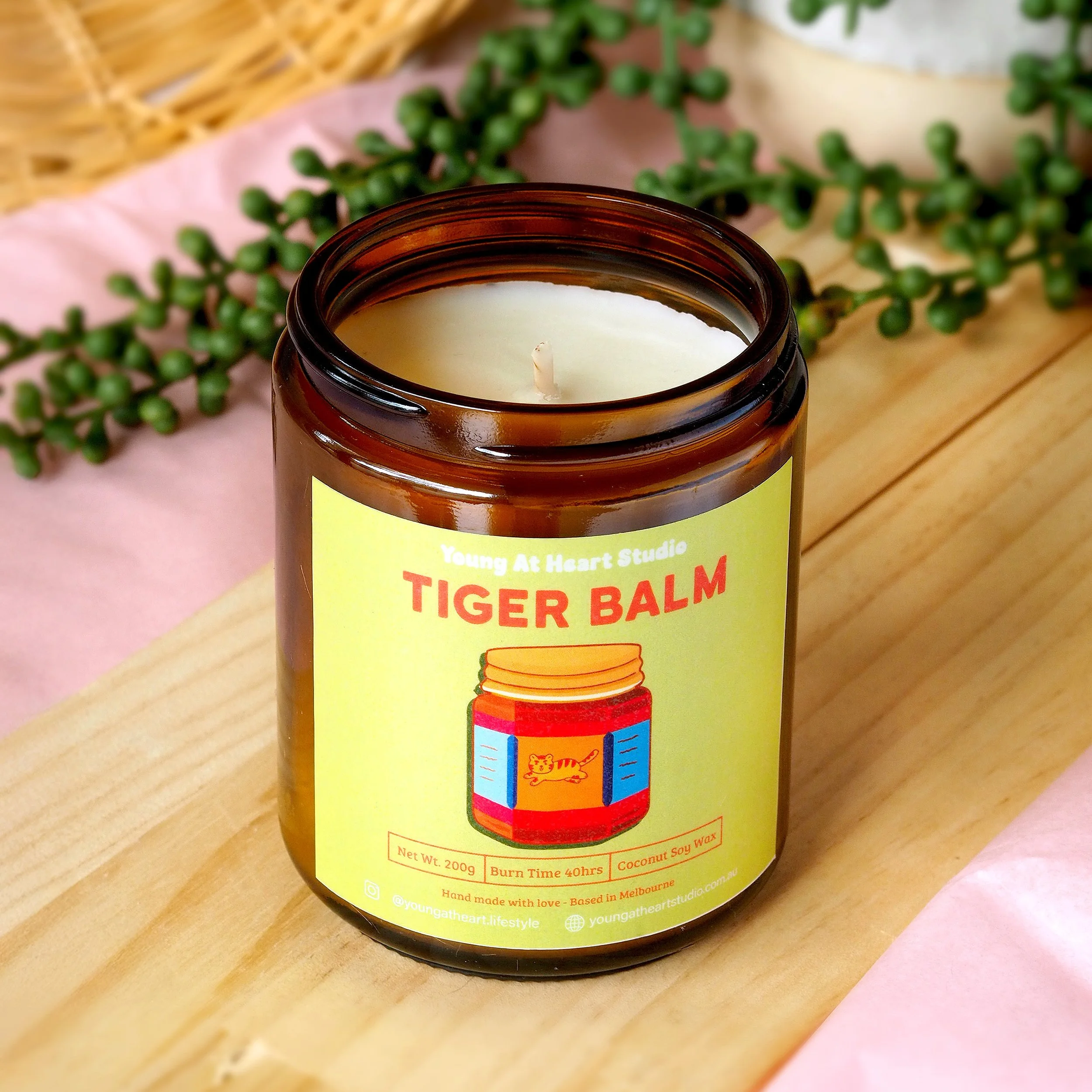 Tiger Balm Candle