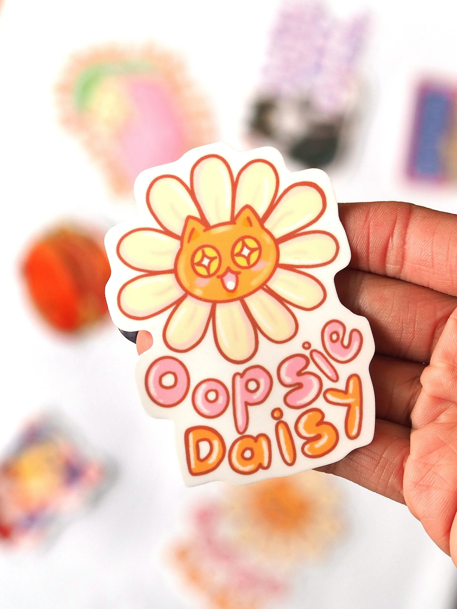 Oopsie Daisy Vinyl Sticker