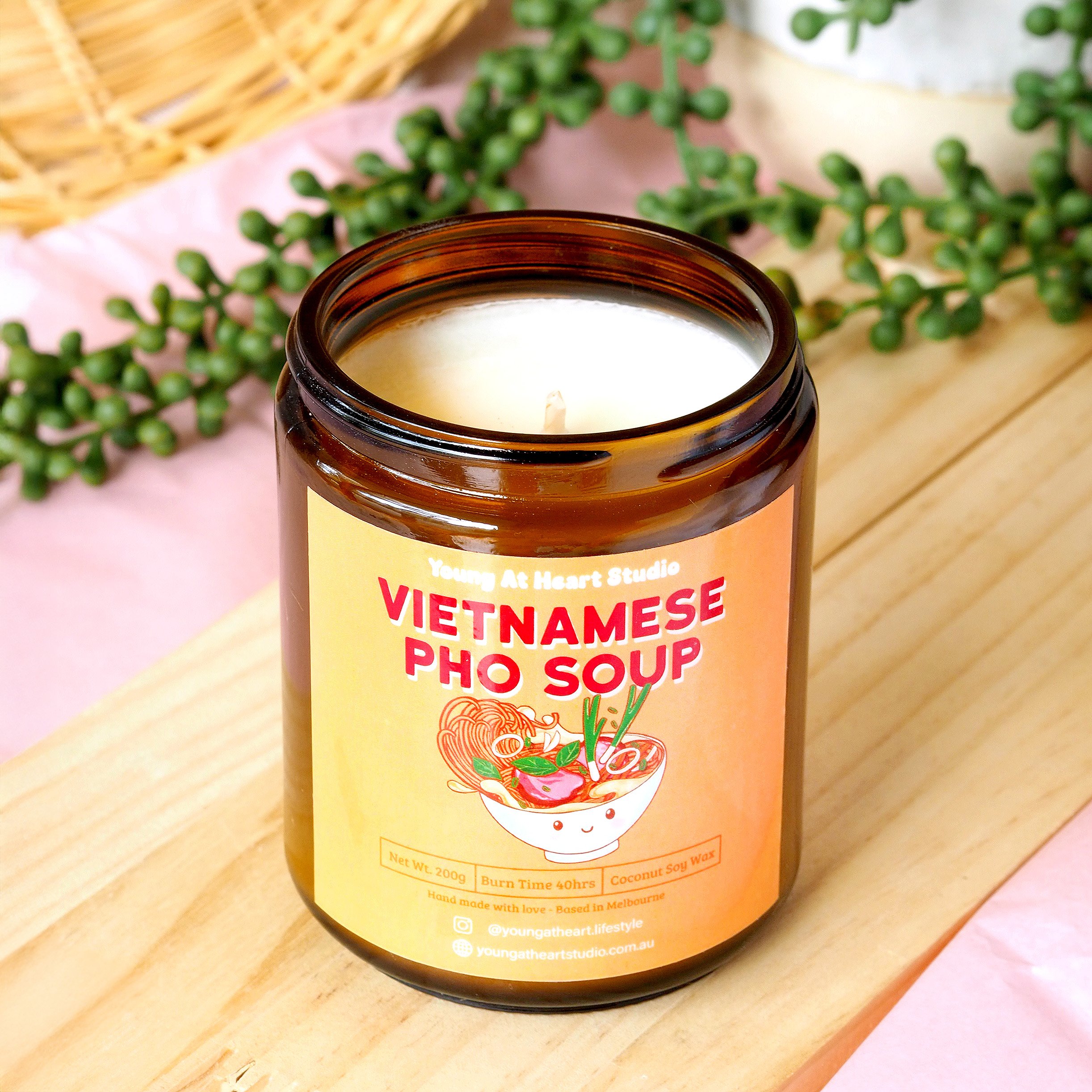 Vietnamese Pho Candle