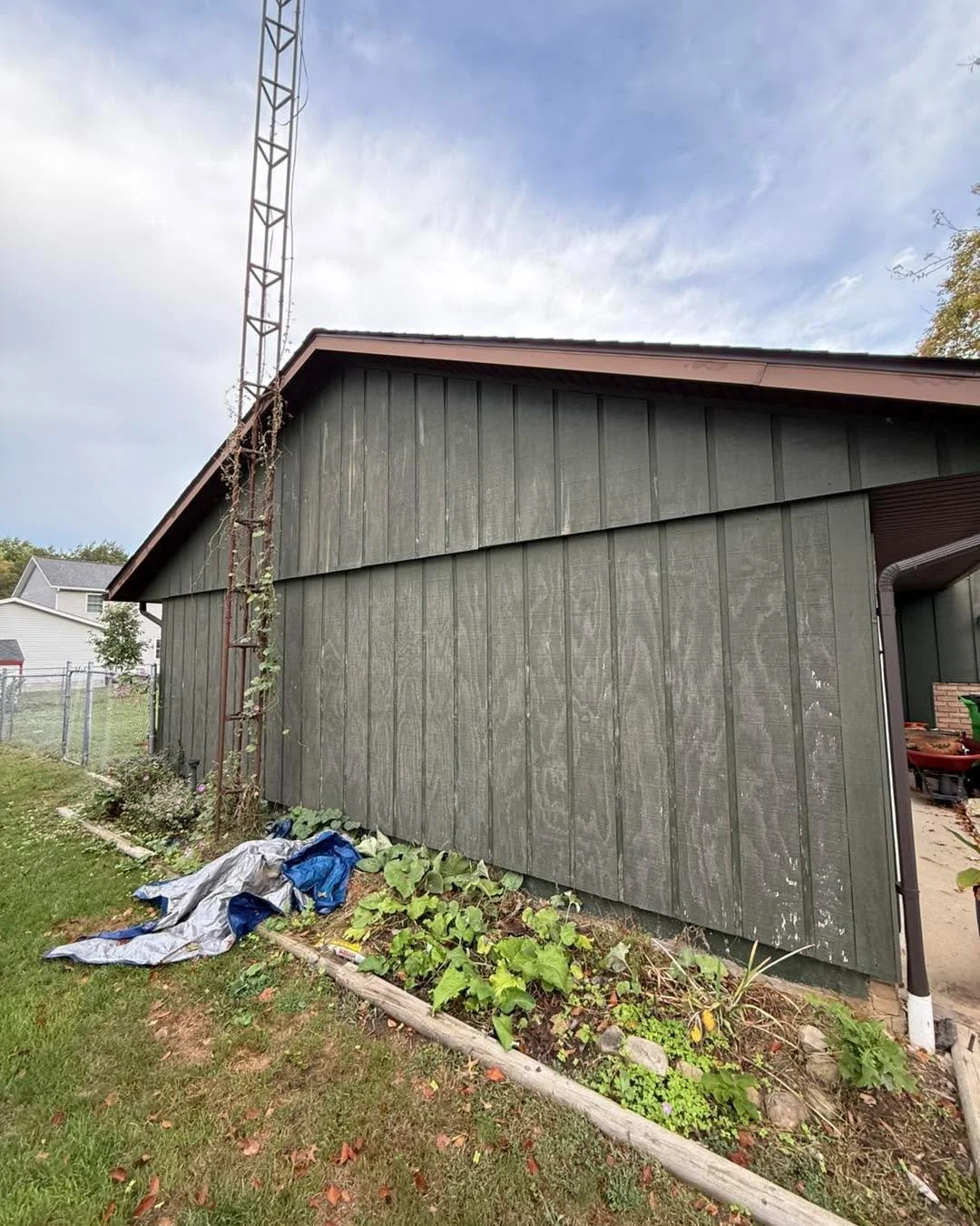 Repainting your weathered siding doesn’t just refresh your home’s look — it adds a layer of protection that helps your siding last for years to come. #business #coating #contractor #paint