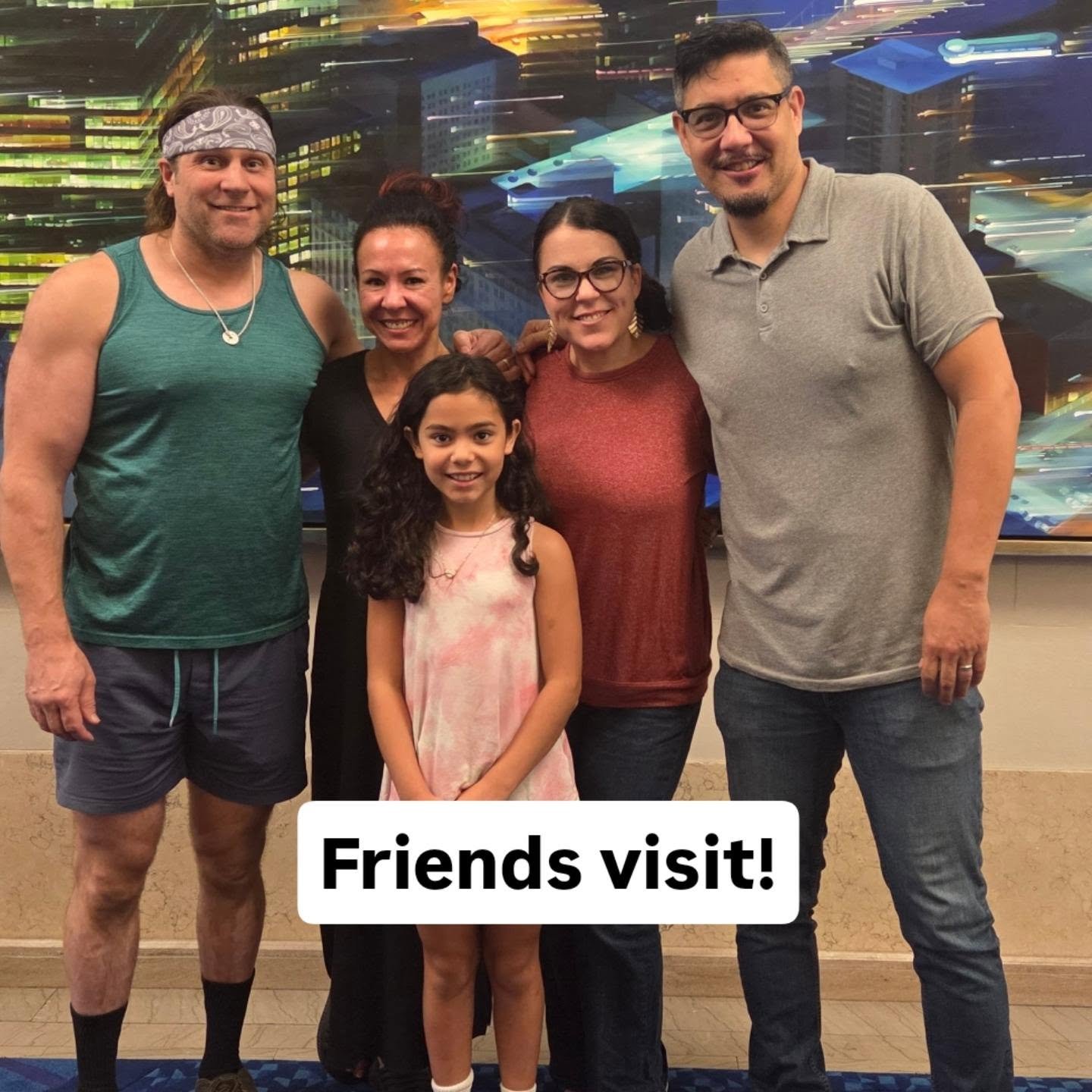 The Lord is good. 

So thankful for time with friends from Indianapolis and Pittsburgh this weekend.

@marymarney came by the new house on her way home from a funeral and @msjodygofigure and Boris came for a bodybuilding competition.

Life is sweet w