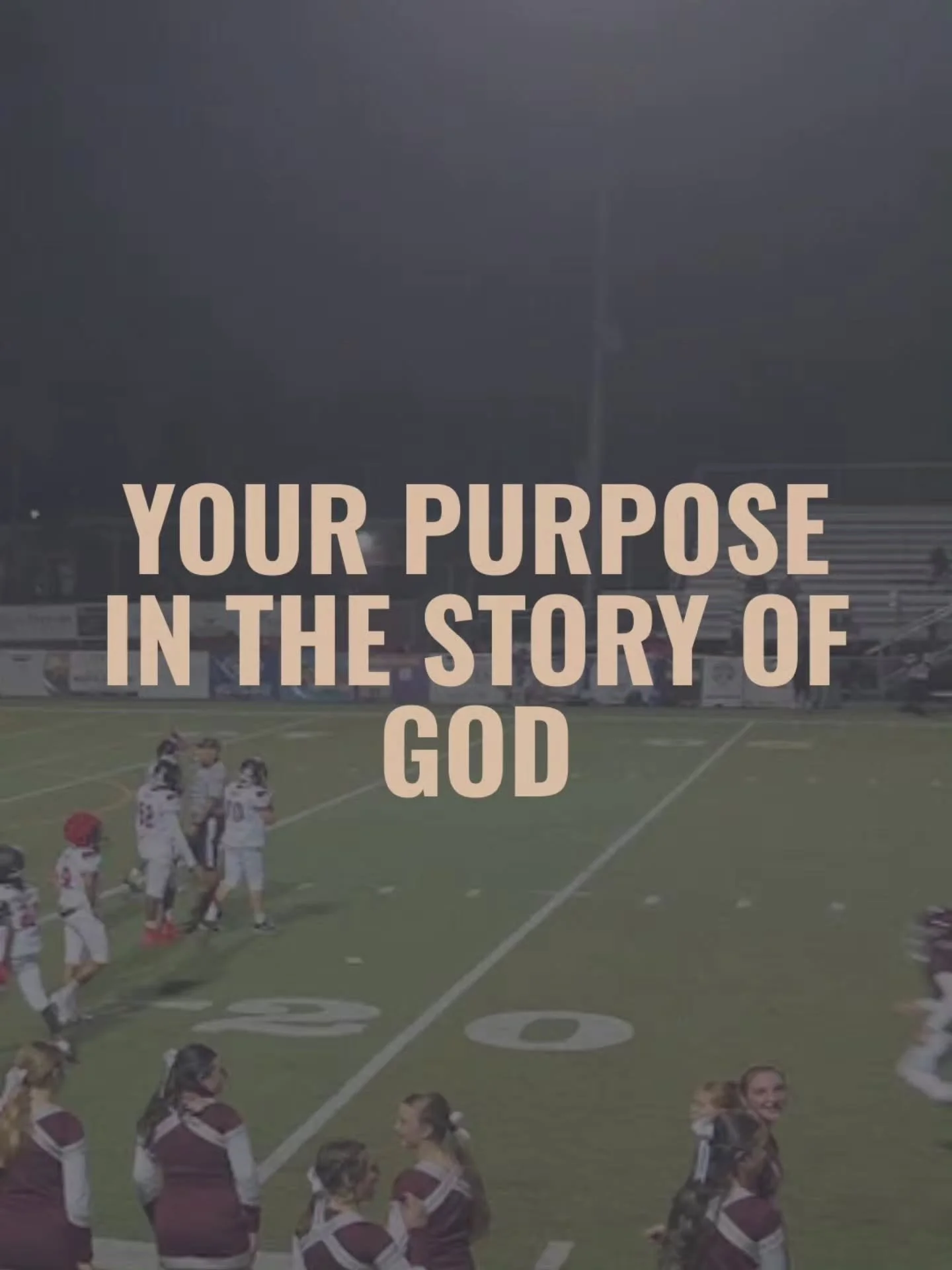 Today is not just an ordinary day.

Your life has purpose beyond anything you can see.

And it is unfathomable what God will do when we follow Him--resolutely--in the simple days.

We see ordinary people having purpose beyond imagination in scripture