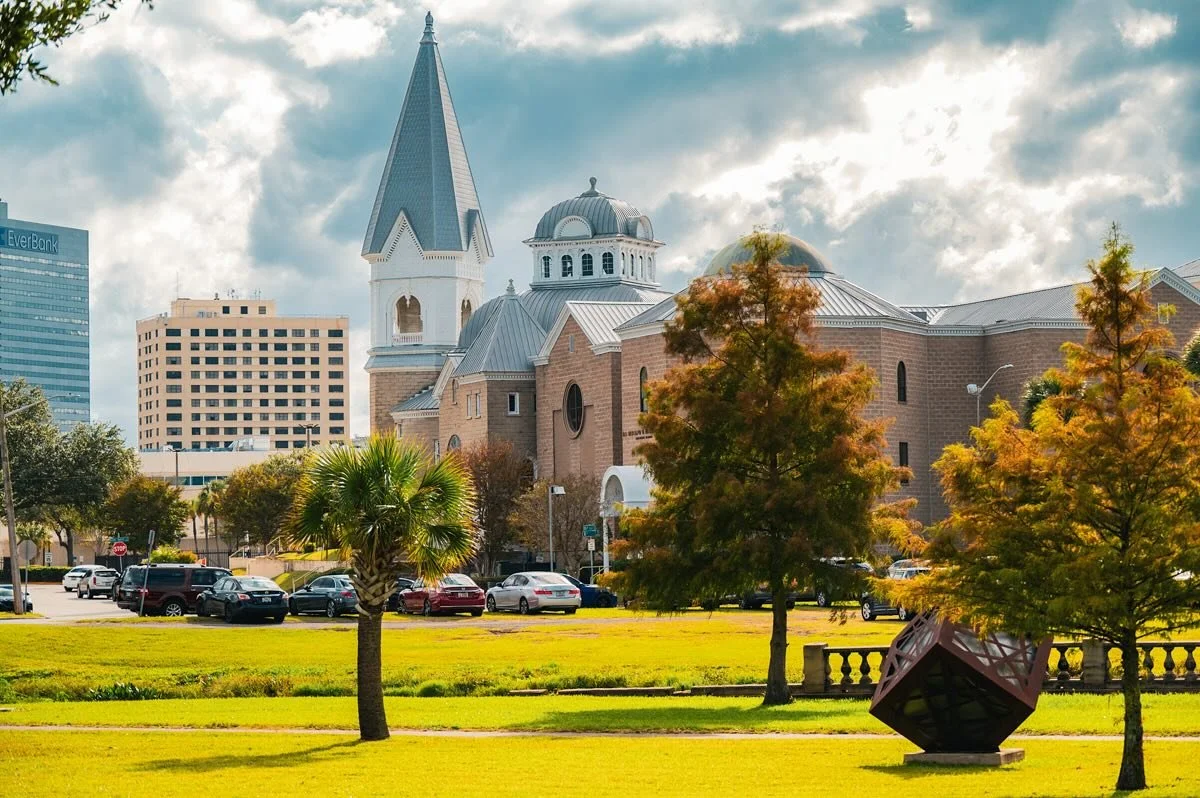 Park adventures on a cloudy day