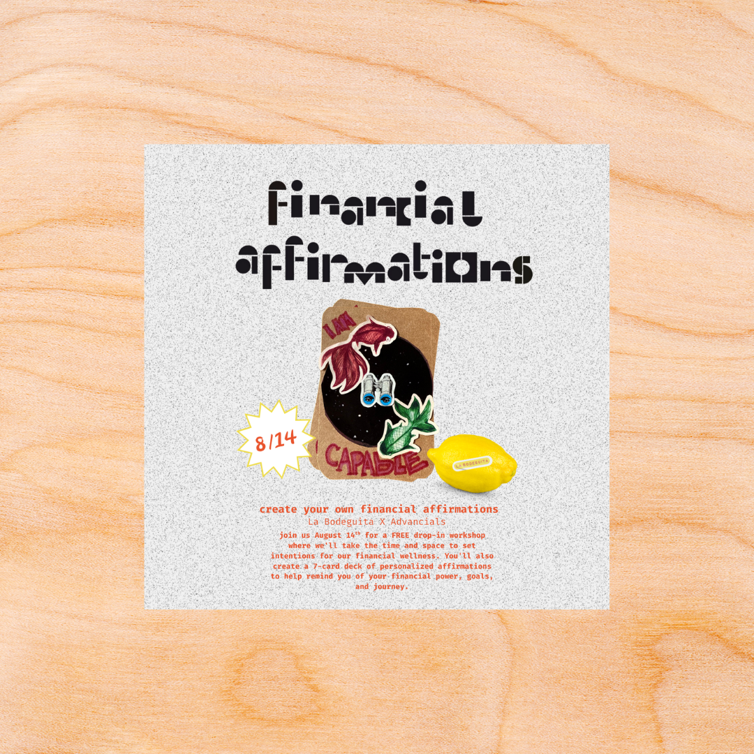Create your own financial affirmations