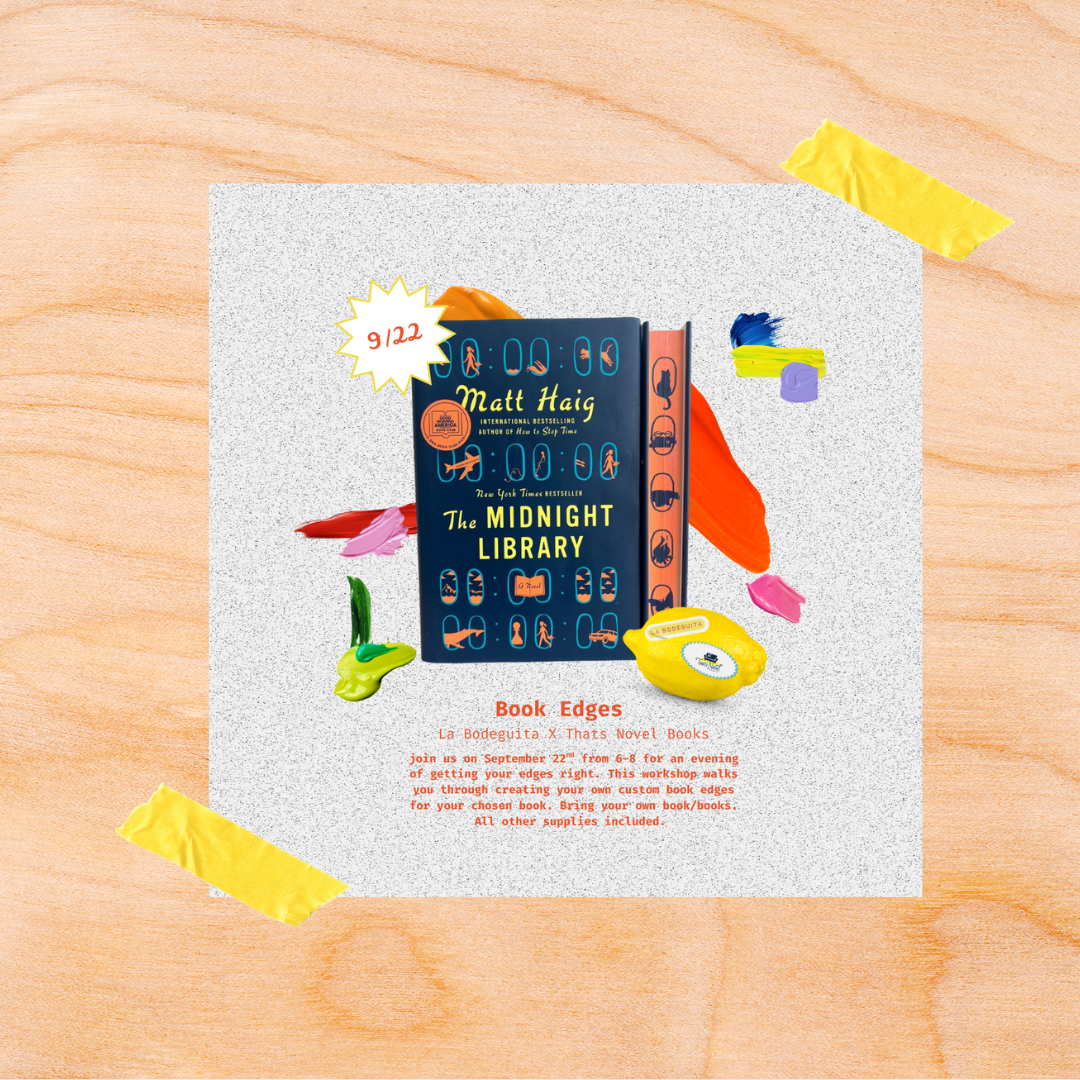 Book Edges w/ Thats Novel Books