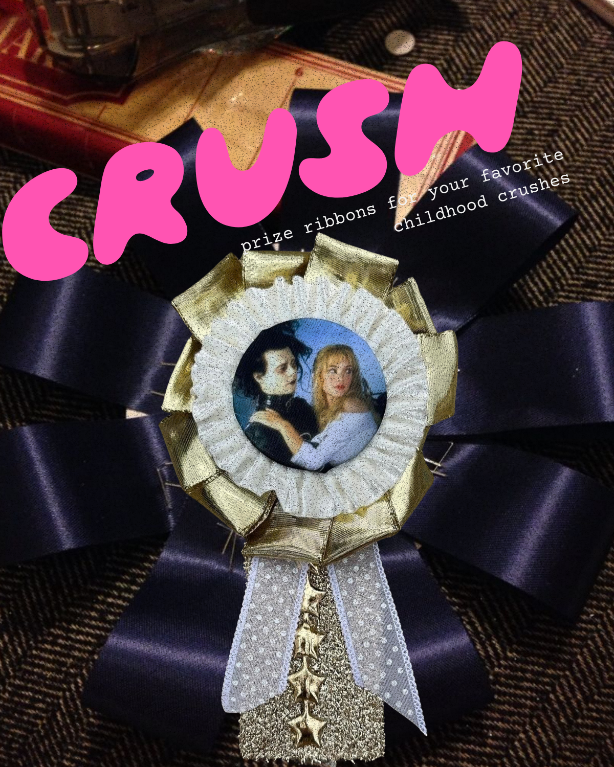 CRUSH: learn to make your own prize ribbons