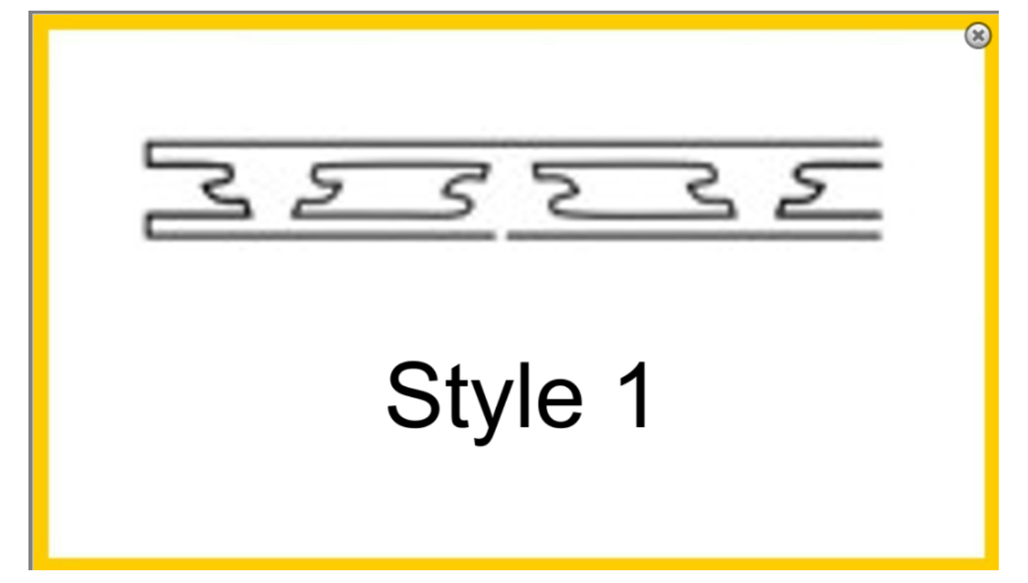 1811 Victorian Peak Decoration - Style 1