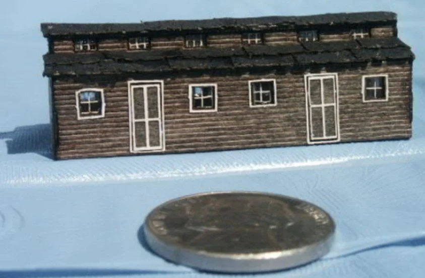 4019 Logging Bunk House Car