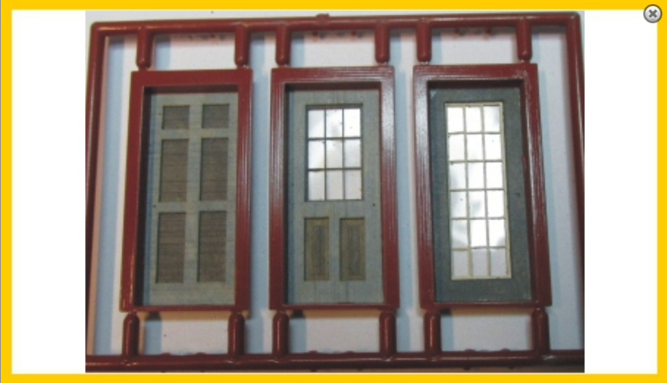 5810 Doors (3 pack) — Phoenix Model Buildings
