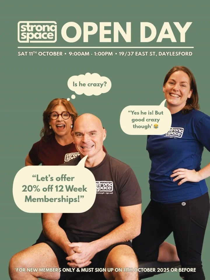🌟 Something special for our local community! 🌟
We&rsquo;re offering 20% OFF all new 12-week memberships &mdash; our once-a-year thank you to everyone who supports us. 🙏

Join us at our Open Day next Saturday, 11th October, to meet the team, explor