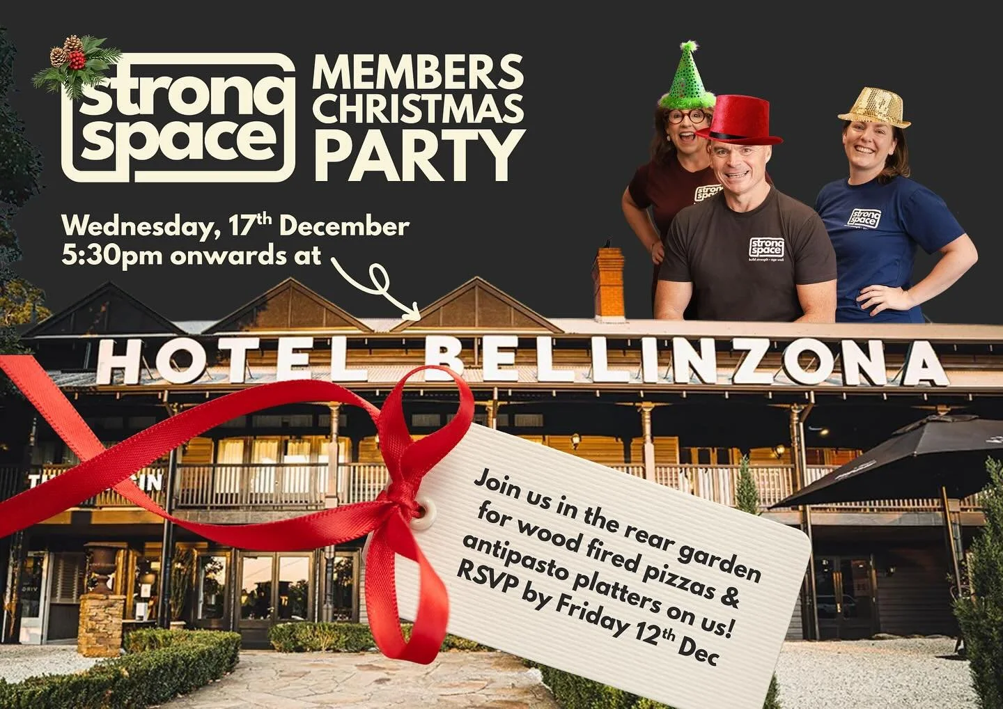 Time to celebrate everything we achieved together in 2025. A new name, a fresh fit out, an extra coach, and our biggest membership base yet.

As Strong Space members, we love celebrating you all at our annual end-of-year party. Last year&rsquo;s nigh