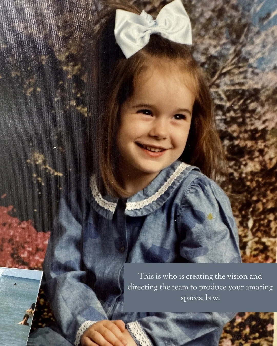 This is who is behind your project ✨ 

A team that genuinely loves working together and somehow chose the beautiful chaos of interior design for a career.

Before the emails, site visits, and 87 samples laid out on a table, we were just kids with big