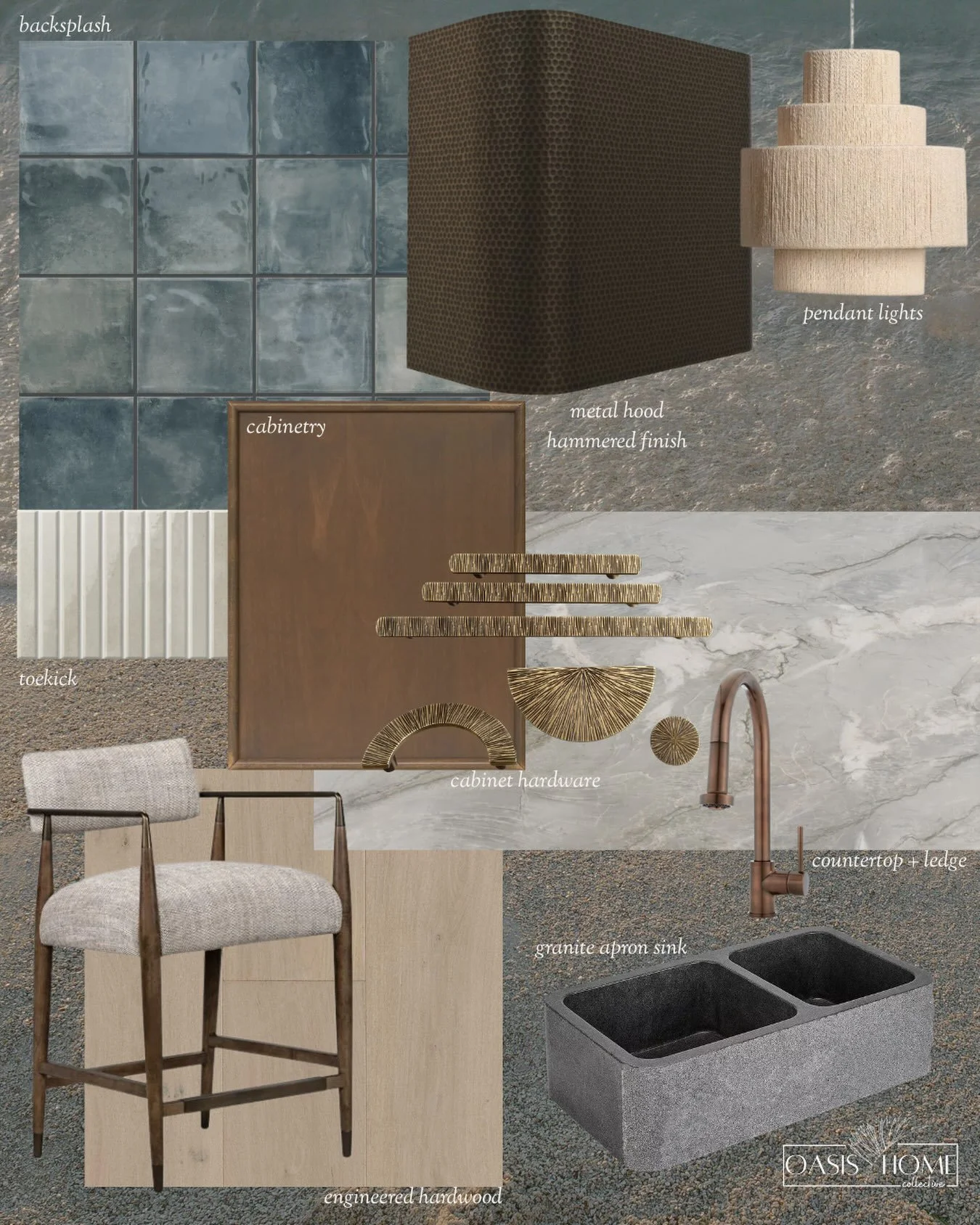 Forever wowed and forever calmed by the same space.

Organic and rough where it counts. Smooth and streamlined where it matters.

A vibe all its own.

Here&rsquo;s a kitchen that stops being designed for the masses and starts being designed for you. 