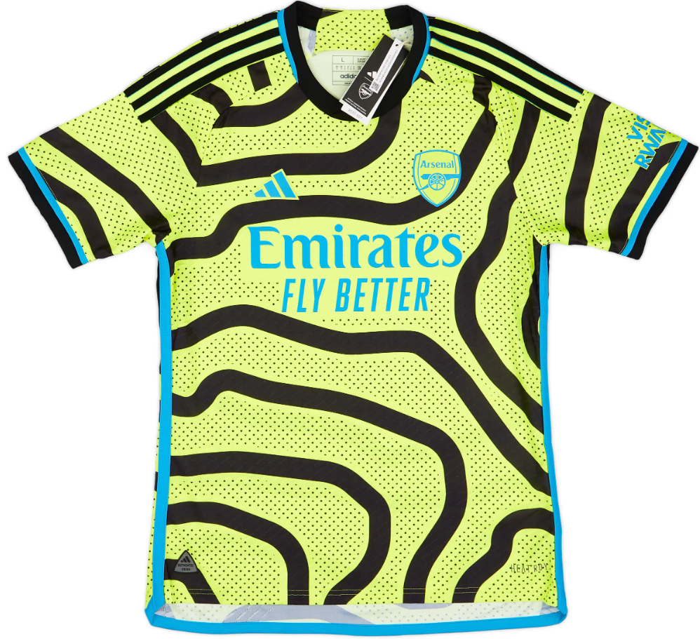 2023-24 Arsenal Authentic Away Shirt (XL)