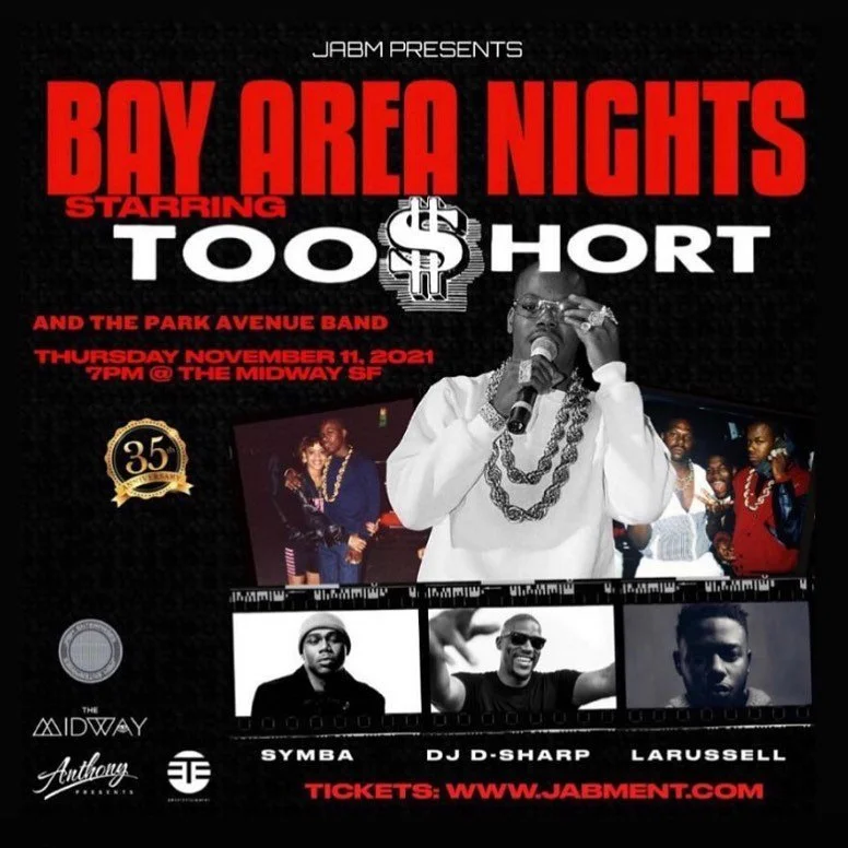 Please support Affect the Youth&rsquo;s fundraiser. We will raffle off Too $hort memorabilia at tonight&rsquo;s 35th Year Anniversary Concert at The Midway in San Francisco. $5 a ticket. We also have 45 limited edition True x Too $hort t-shirts avail